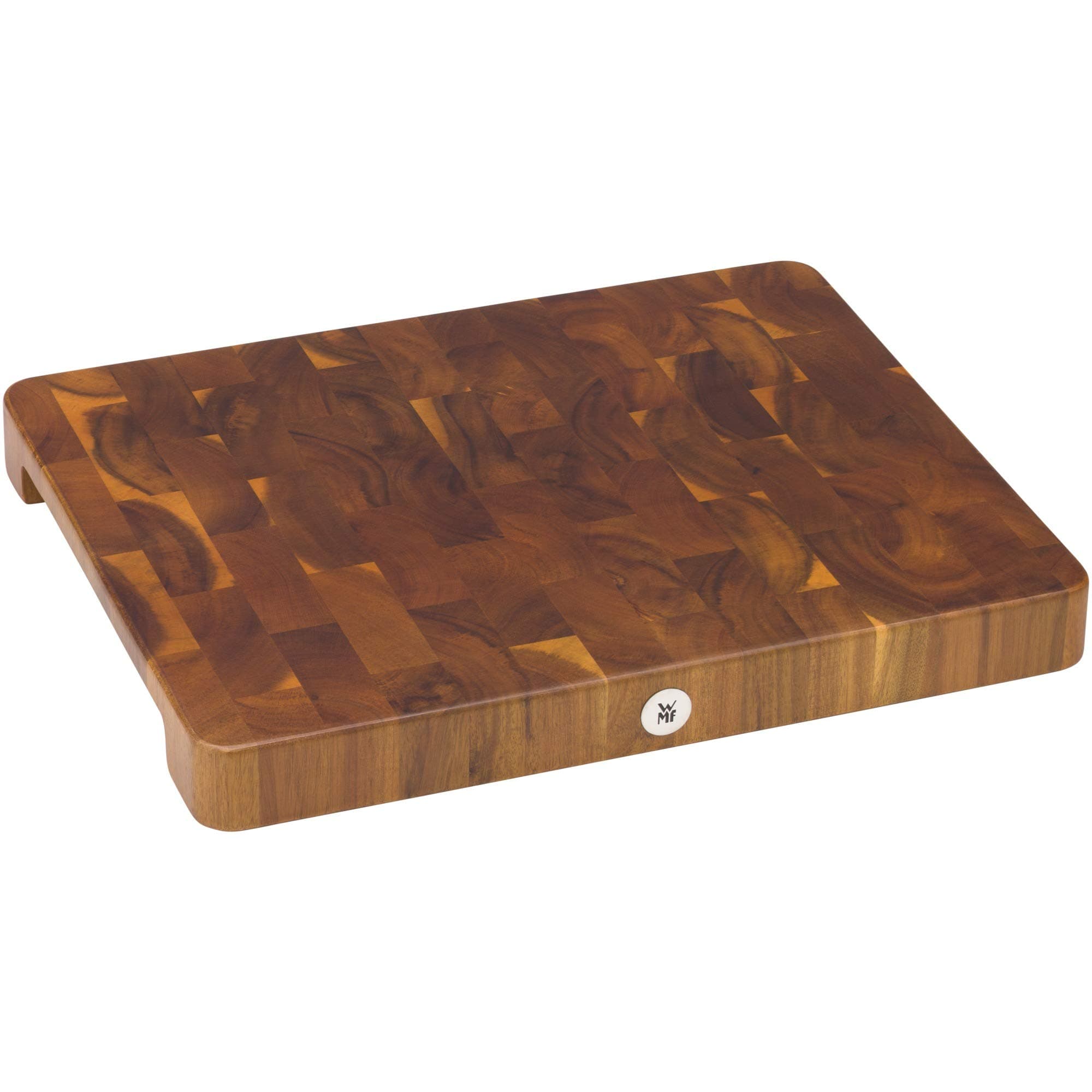 WMF Chopping Board XL 40 x 32 x 4 cm, Wood, Acacia Wood, Gentle on Blade, Large Work Surface, End Wood Look