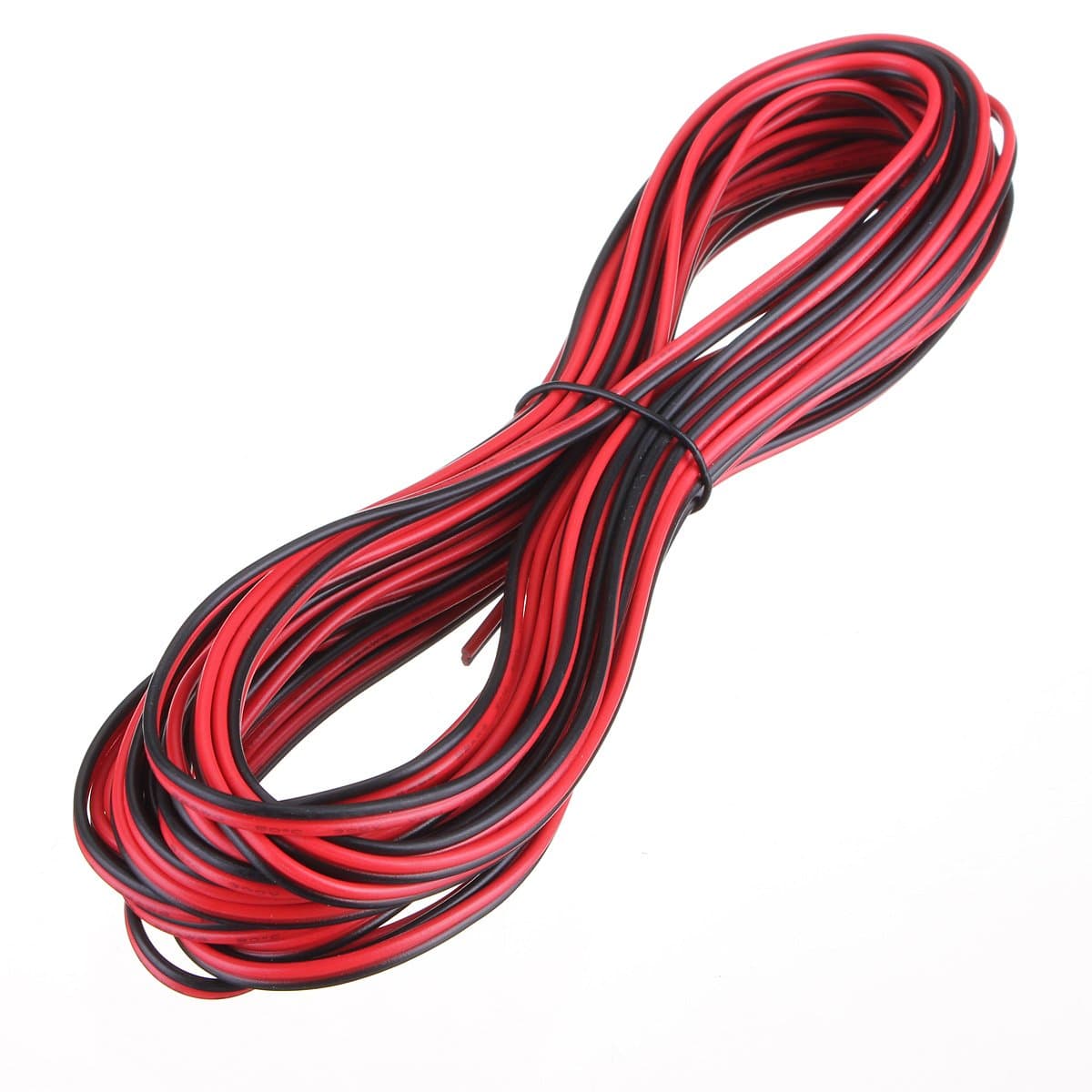 10 METERS 2 CORE BLACK RED 12V 12 VOLT EXTENSION CABLE AMP CAR AUTO VAN BOAT LED STRIP AUDIO SPEAKER WIRE