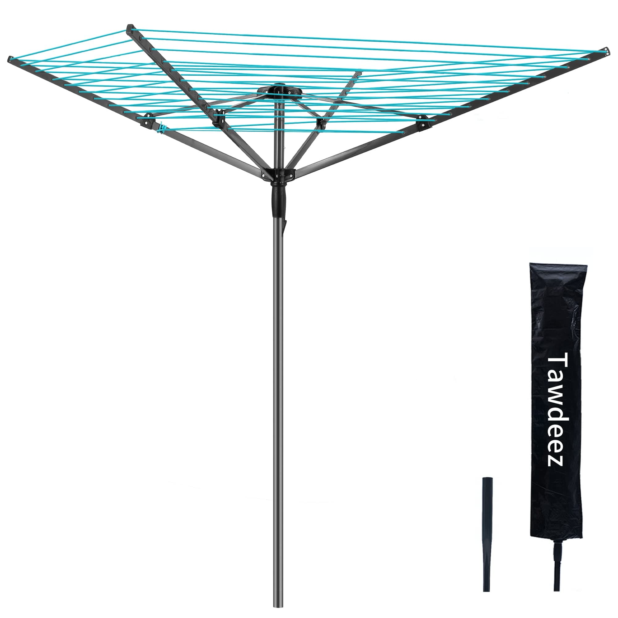 Folding Rotary Washing Line for Outdoor