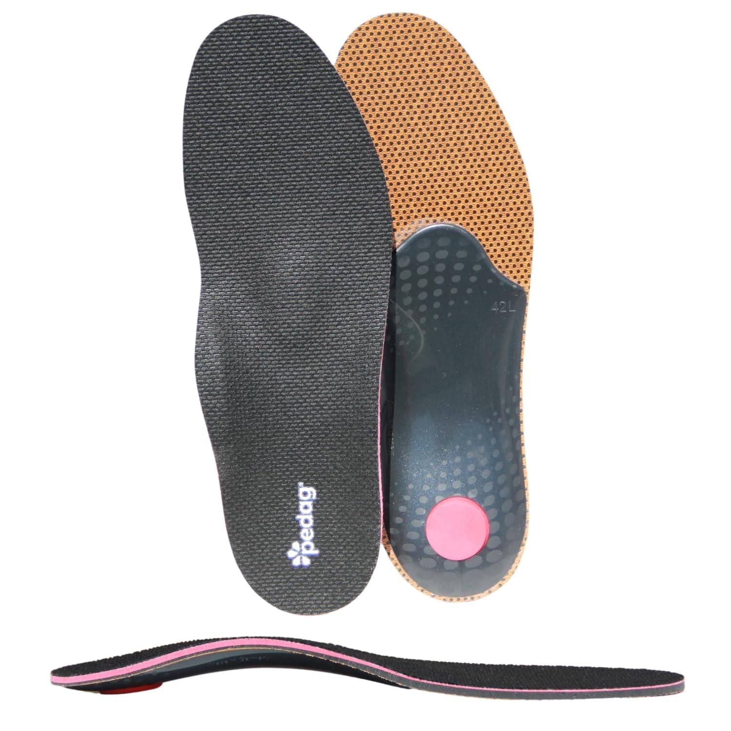 Plantar Fasciitis | German Made | Arch Support Orthotic Insoles Inserts for Men and Women | Heat Moldable Shoe Inserts | Medium and High Arch | Foot Pain Relief | Anti Odor | Women US 9/ EU 39