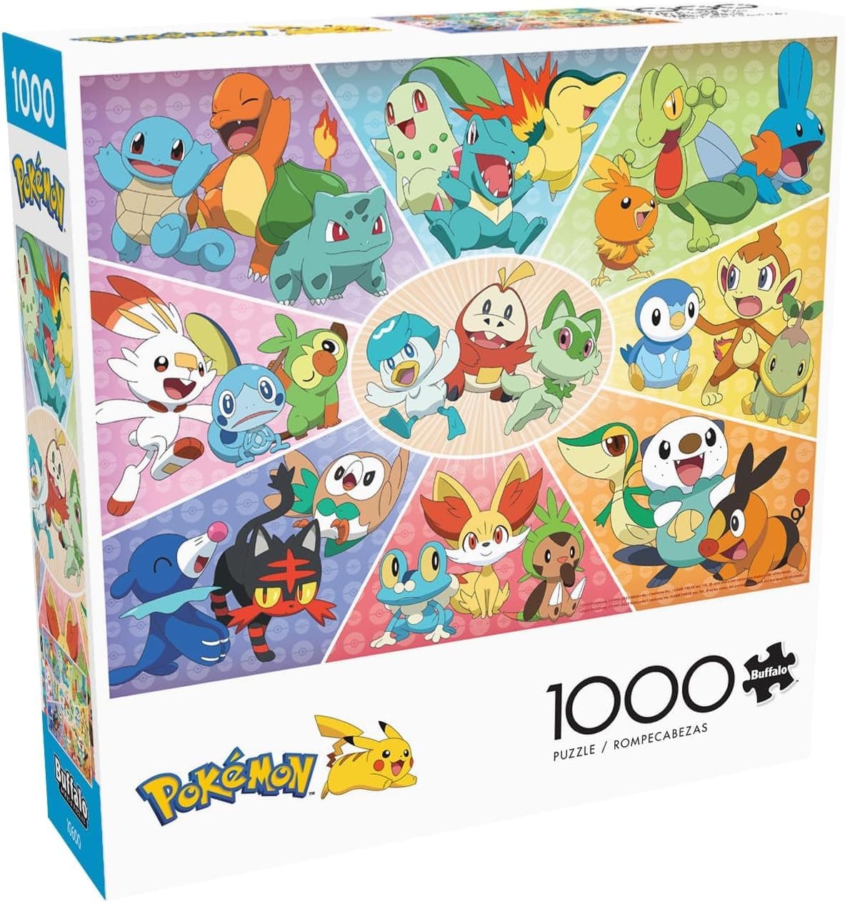 Buffalo Games - Pokemon- Begin Your Adventure - 1000 Piece Jigsaw Puzzle for Adults -Challenging Puzzle Perfect for Game Nights - Finished Size is 26.75 x 19.75