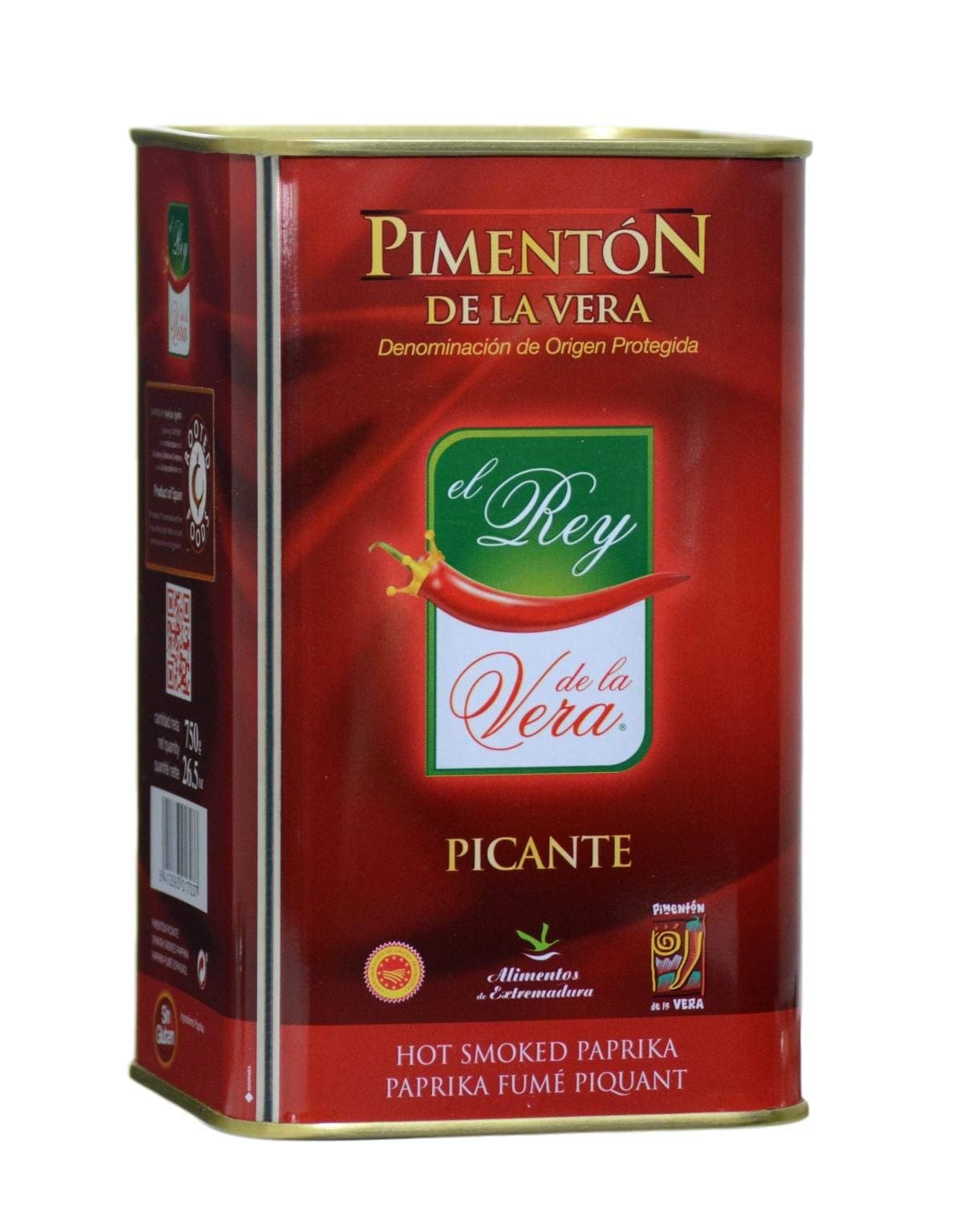 Hot Smoked Paprika Can (750g)