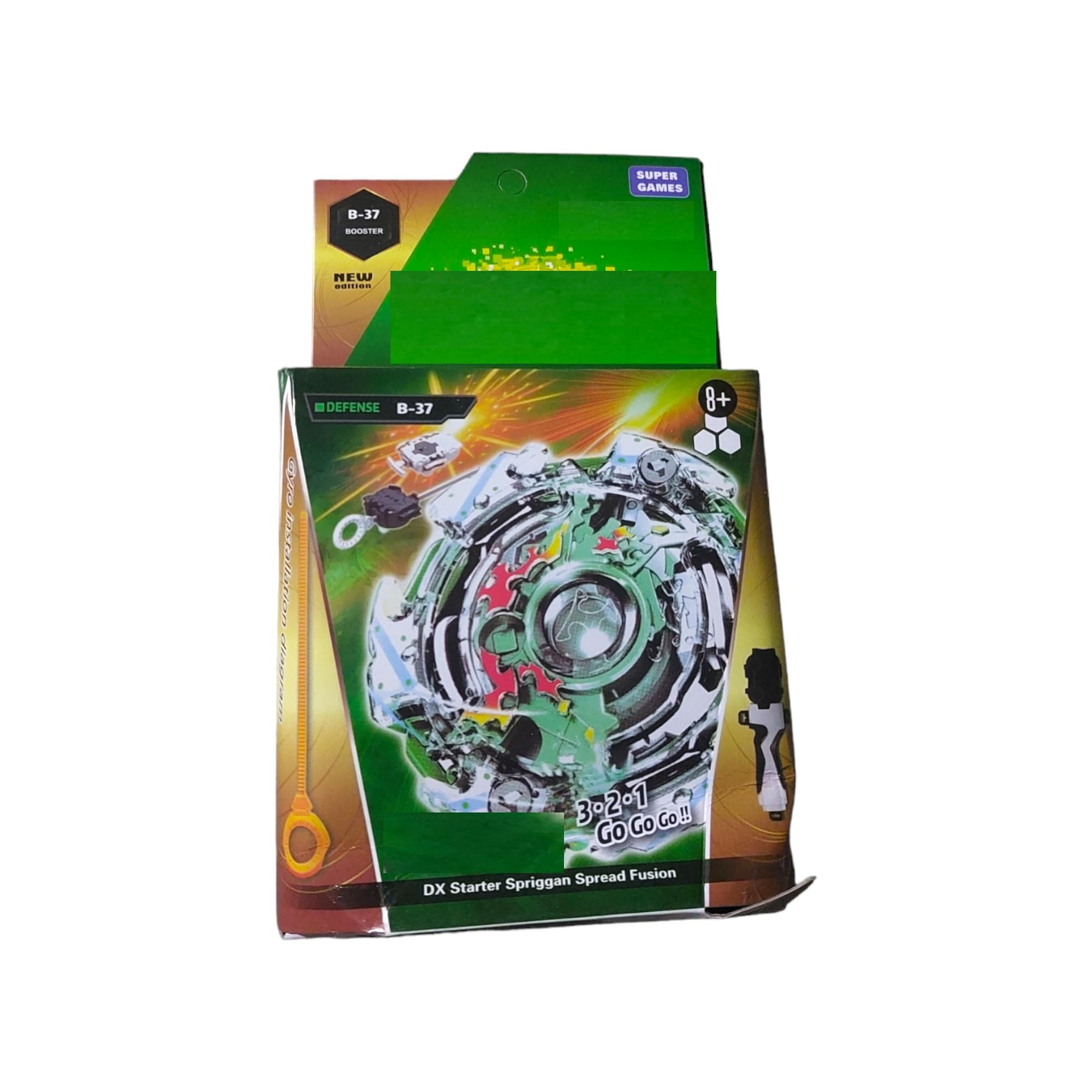 Metal Beyblaadee Toy Set Speed Top Spinning Beyblaadees (1 Count) spriggan Spread Fusion