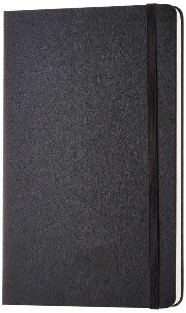 Classic Notebook, A5, Plain, Black