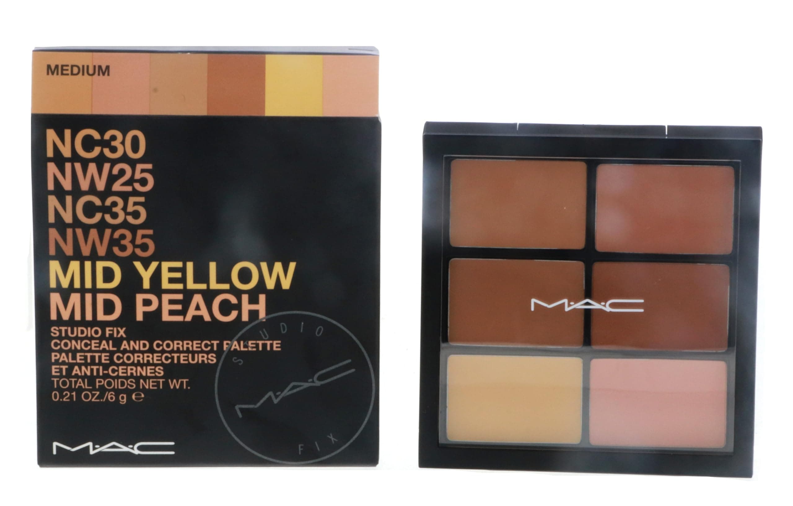 MAC - Studio Fix - Medium (6 tones) - 0.21 oz / 6 g