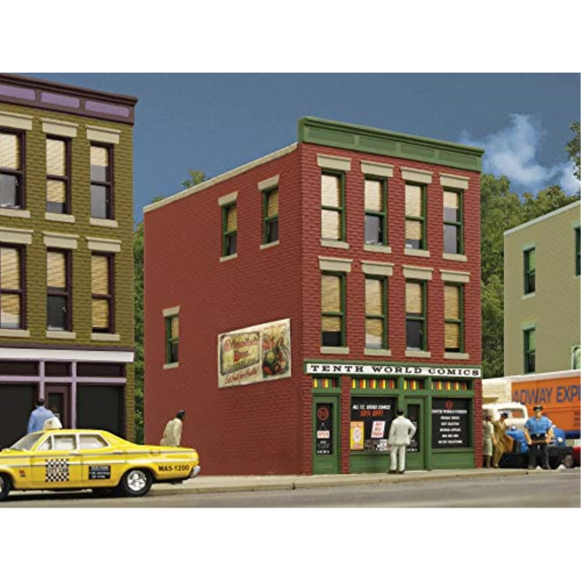 Cornerstone Walthers Trainline HO Scale Model Built-Ups 10Th World Comics