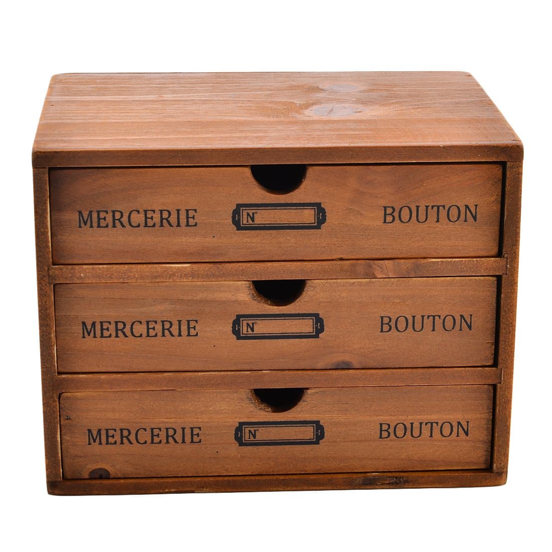 Storage Chest Drawer, Hipsteen 3-Drawer Wooden Storage Chest Box Office Desktop Drawer Organisers New Zealand Pine