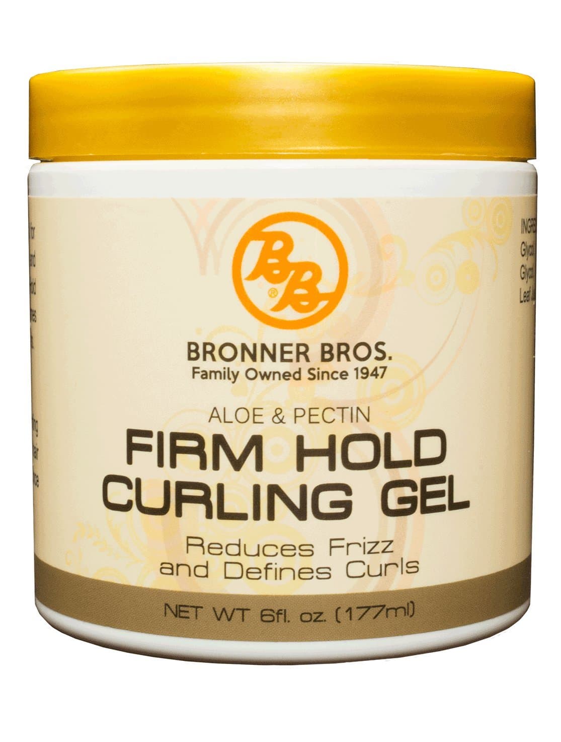 Bronner Bros Firm Hold Curling Gel, 6 Oz