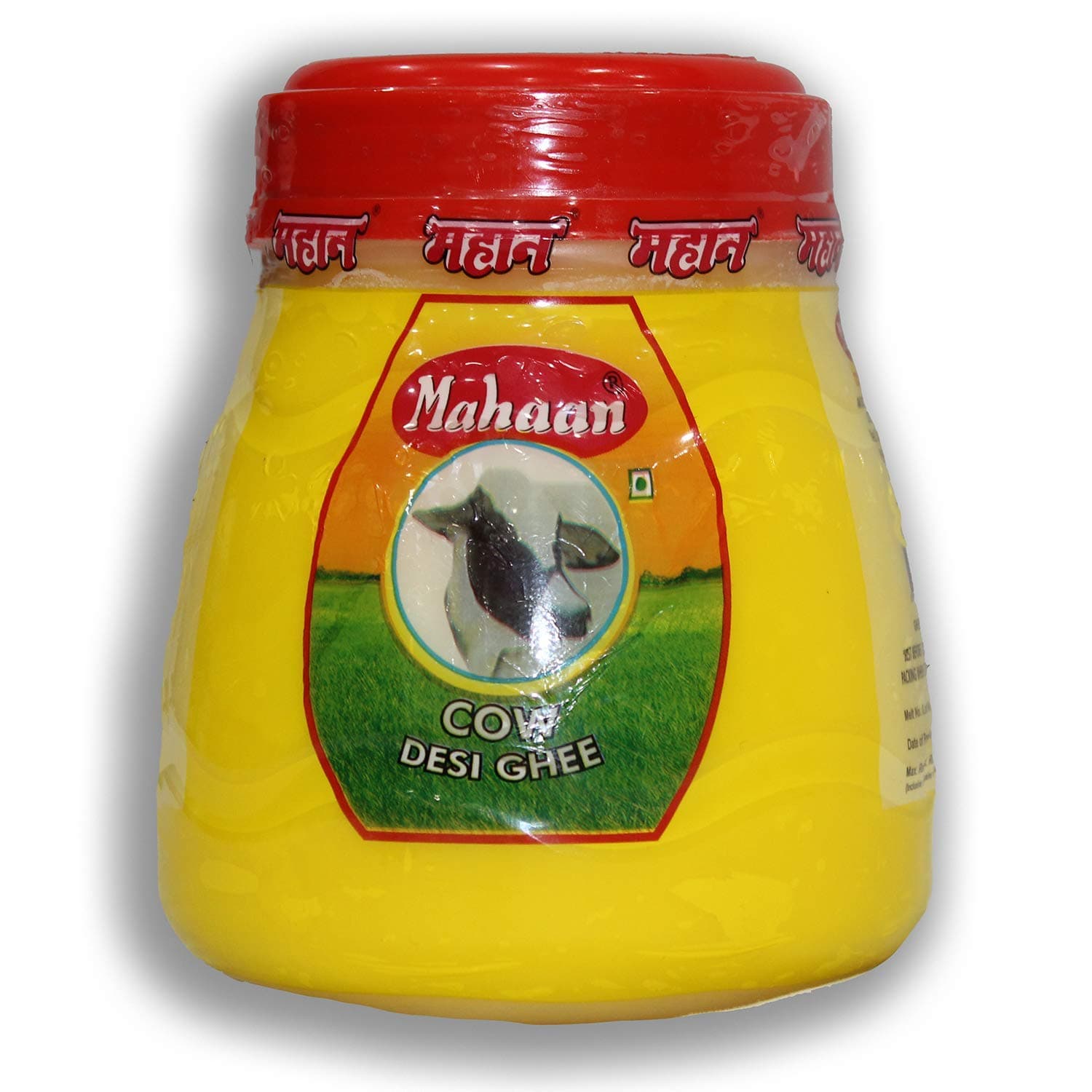 MAHAAN Pure DESI Cow GHEE 1 Litre Jar