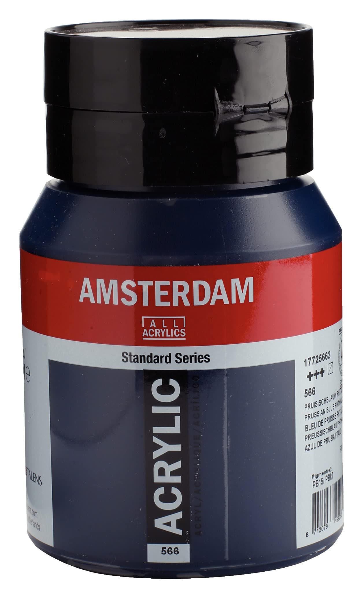 Standard Series Acrylic Jar 500 ml Prussian Blue (Phthalo) 566 (17725662)