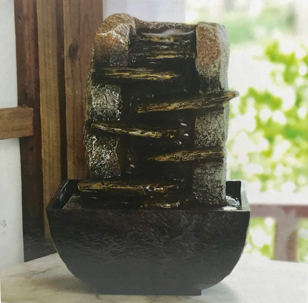 San Miguel Indoor Tabletop Water Fountain