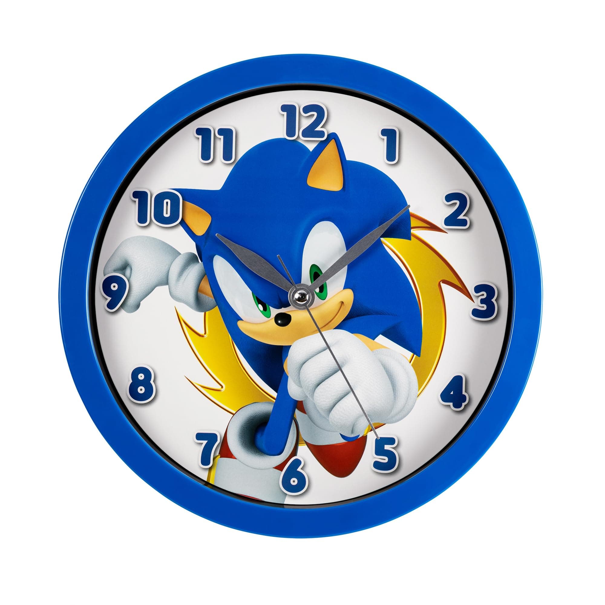 Disney Sega Sonic The Hedgehog Blue Wall Clock SNC3002