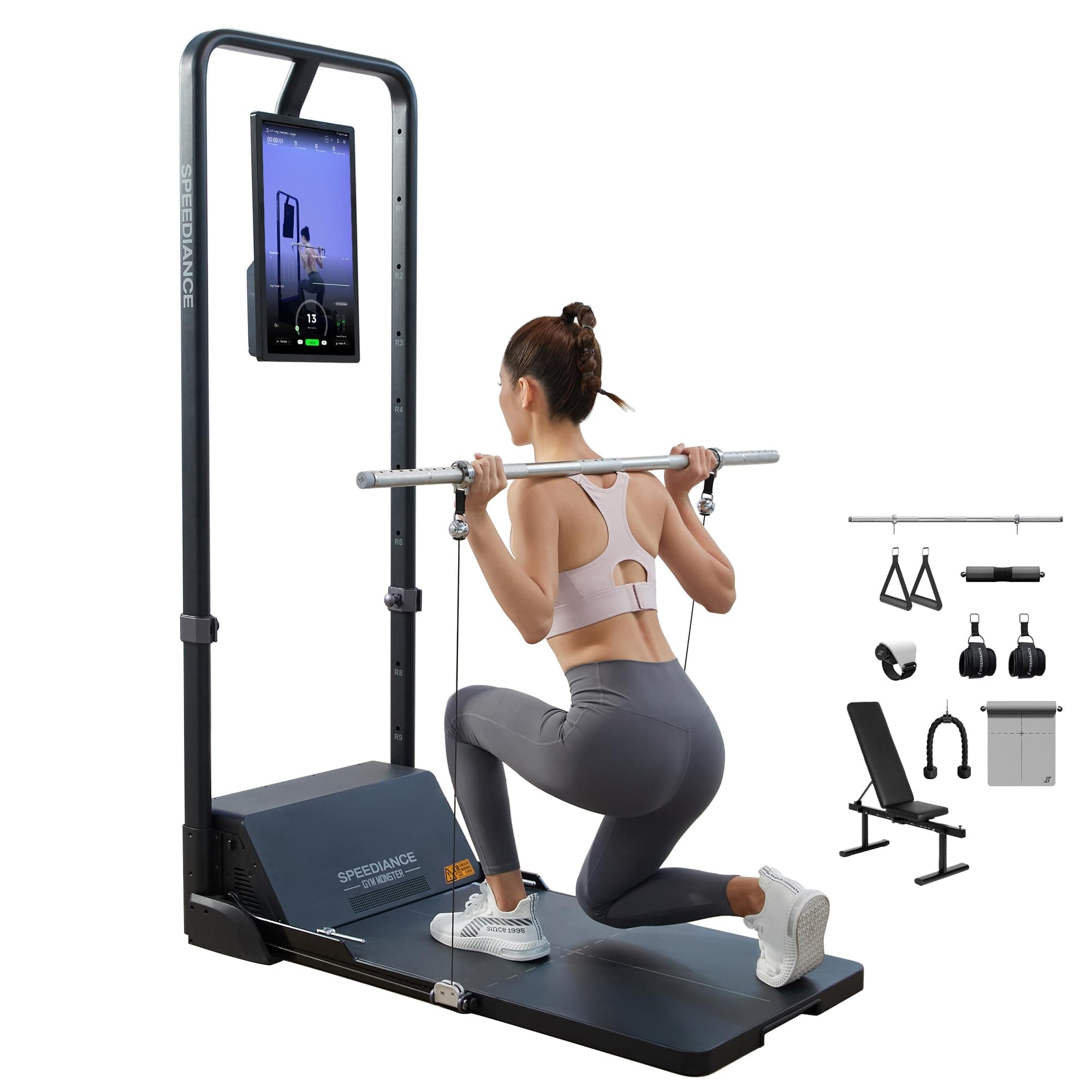 Speediance γͺγΌγ«γ€γ³γ―γ³γΉγγΌγγΈγ γγΉγγΌγγγ£γγγγΉγγ¬γΌγγ³γ°ζ©ε¨γε
¨θΊ«ζ΅ζγγ¬γΌγγ³γ°γγ·γ³γηεγγ¬γΌγγ³γ°γγ·γ³