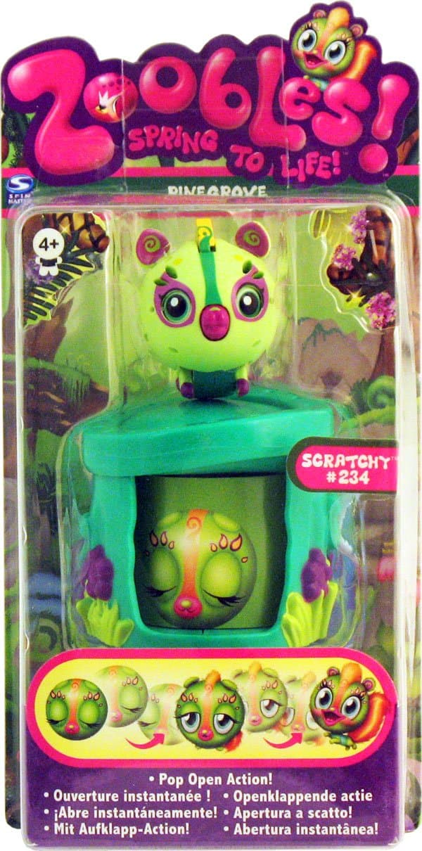 Zoobles - Pinegrove Collection - #234 SCRATCHY and Happitat