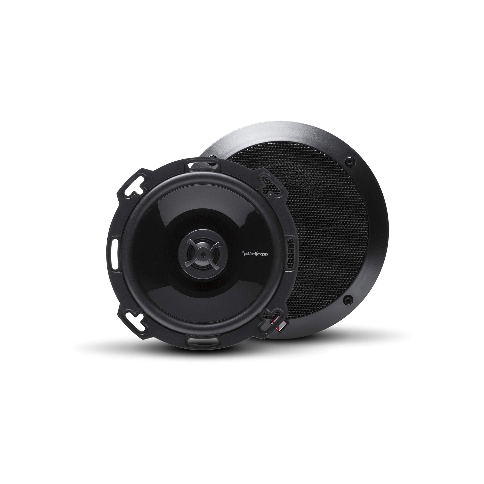 P16 Punch 6.0" 2-Way Coaxial Full-Range Speakers - Black (Pair)