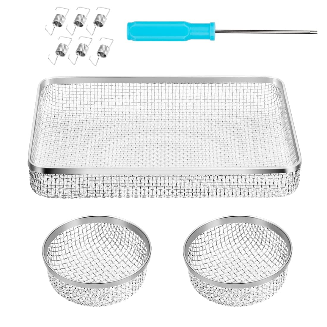 BougeRV RV Flying Insect Screen RV Furnace Vent Cover RV Bug Screen Covers Water Heater Screen Stainless Steel Mesh for RVs/Campers/Trailers (3Pack)…