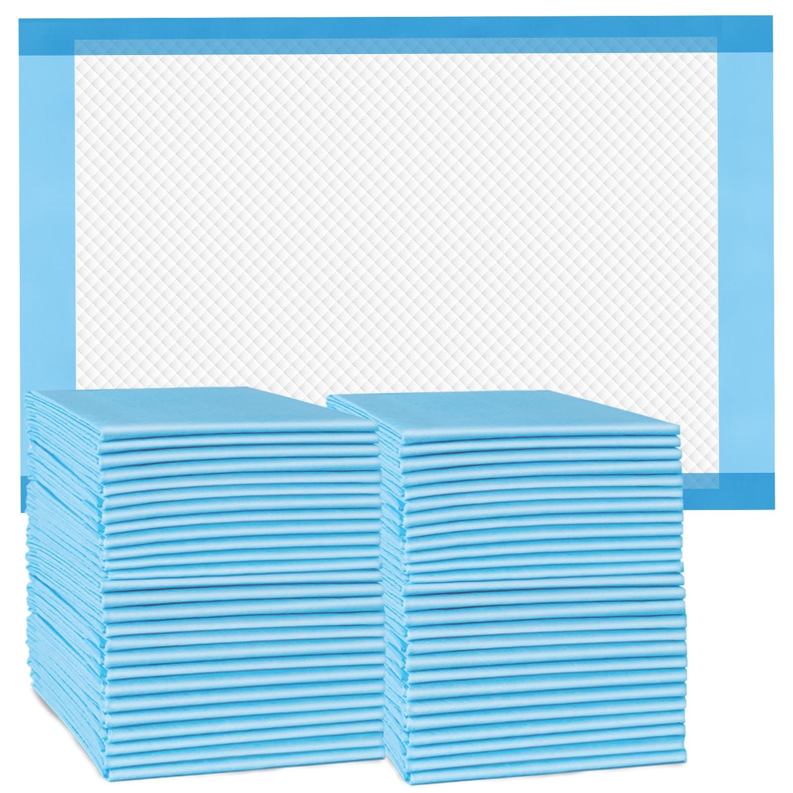 Disposable Bed Pads Adults Incontinence 23 x 36 in (150 Count), Heavy Absorbent Underpads for Women Postpartum, Waterproof Baby Changing Pee Pad, Premium Medical Chucks