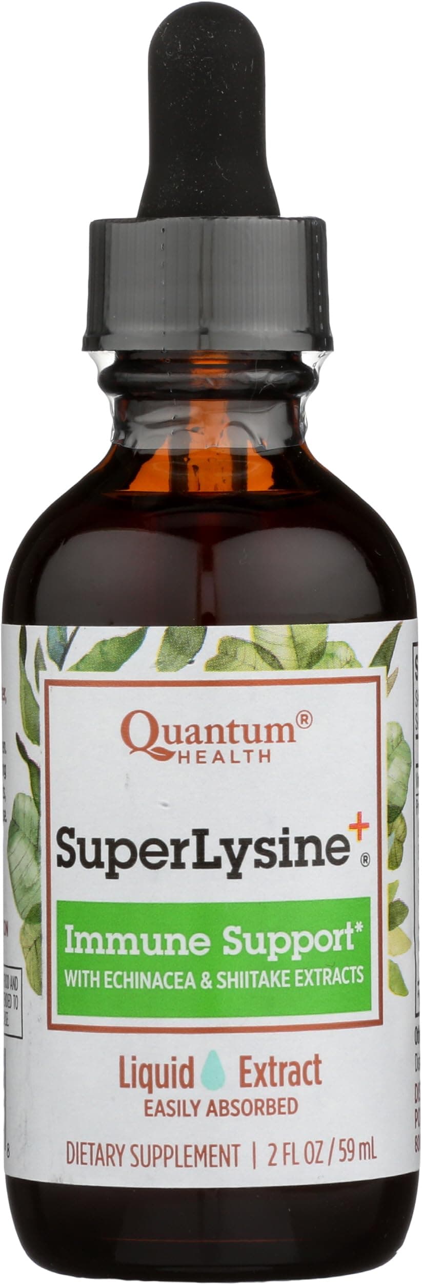 Quantum Super Lysine+ Liquid Extract 2 fl oz (59 ml) Liquid