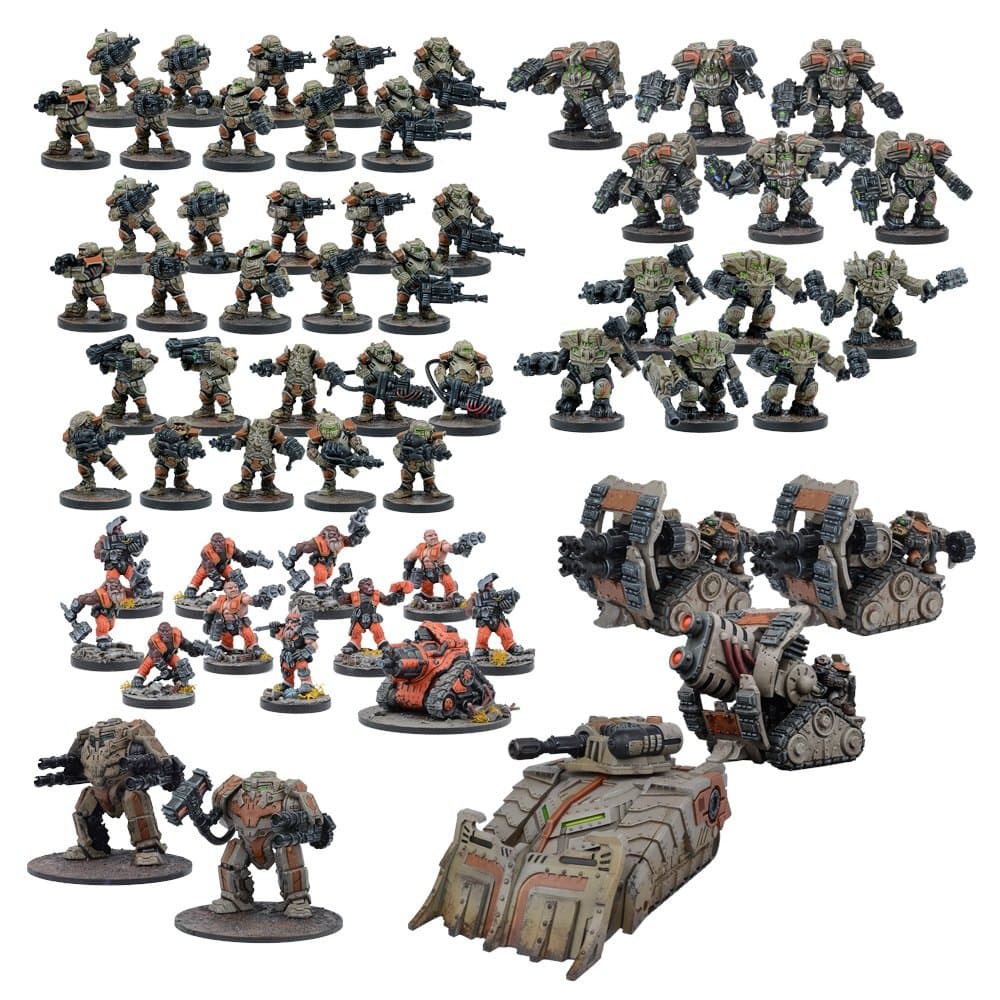 Mantic Games MGWPF103 Mega Force Miniature Game, Multi-Colour