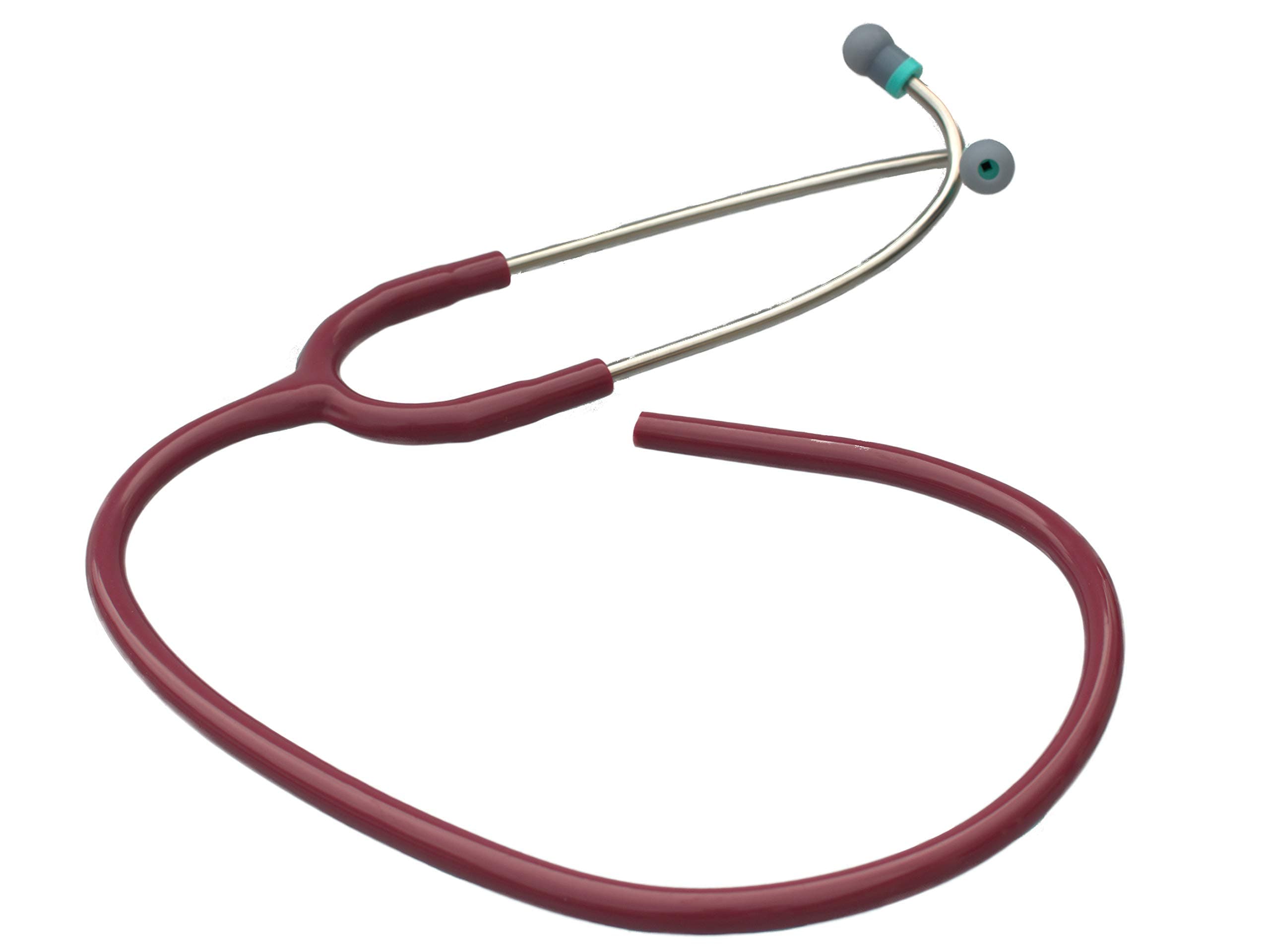 Tubing Compatible with Littmann (r) Classic II SE (r) Standard Stethoscope TUBING - 5mm Binaurals T5 Burgundy