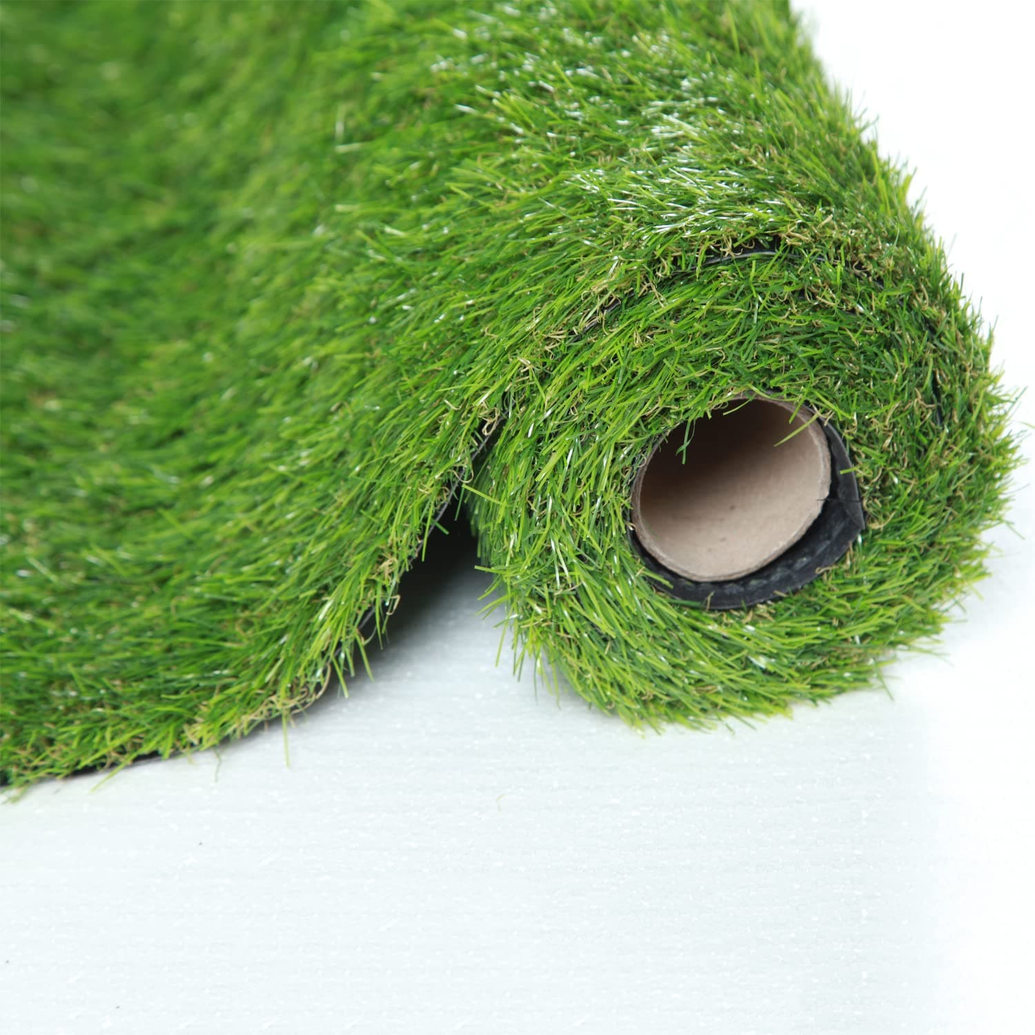 Artificial Grass Outdoor Green High Density Fake Lawn Turf of Dogs Pets Natural&Realistic Looking Garden Tidy Lush 30mm pile height 1m*2m Sold by SUMC