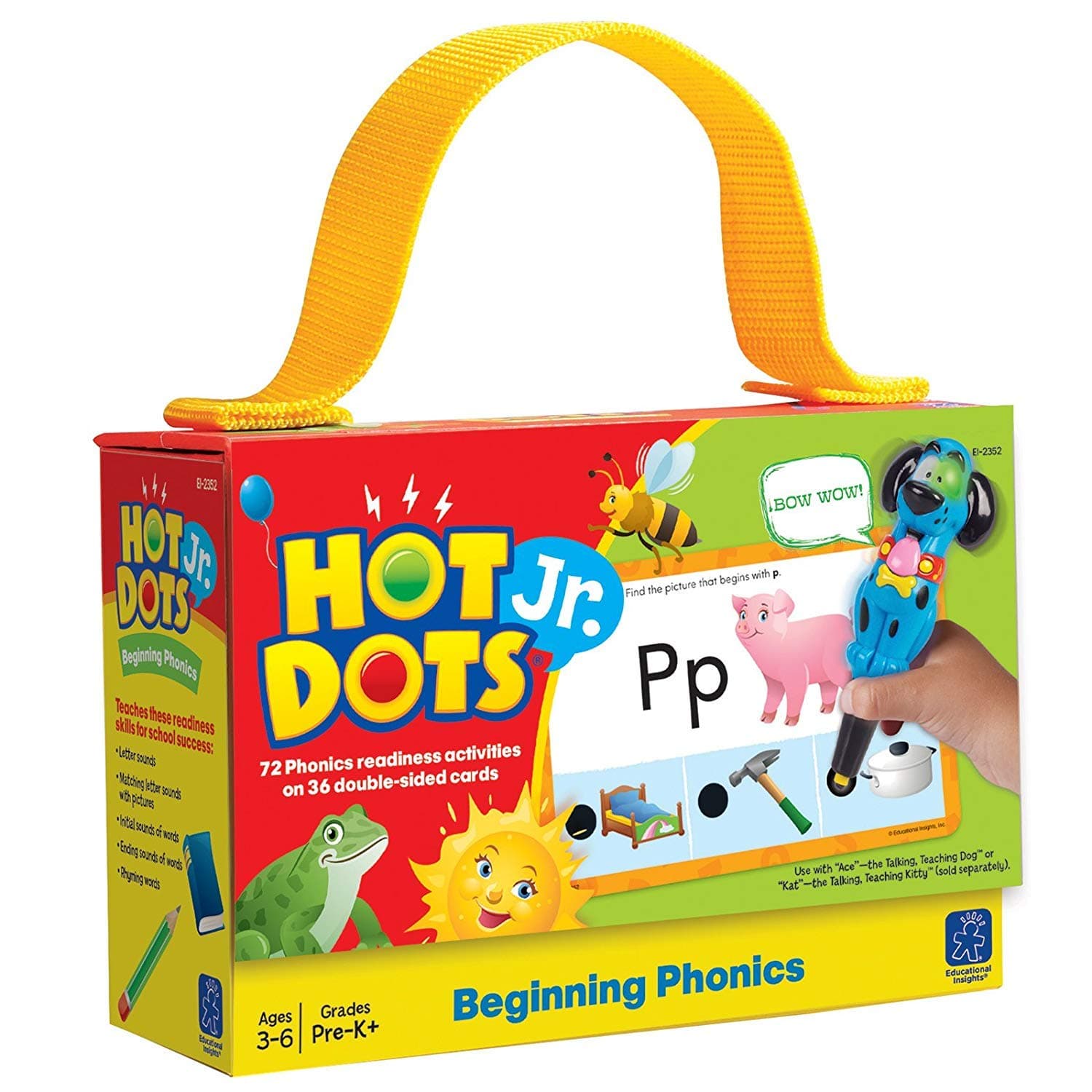 Hot Dots® Jr. Cards: Beginning Phonics