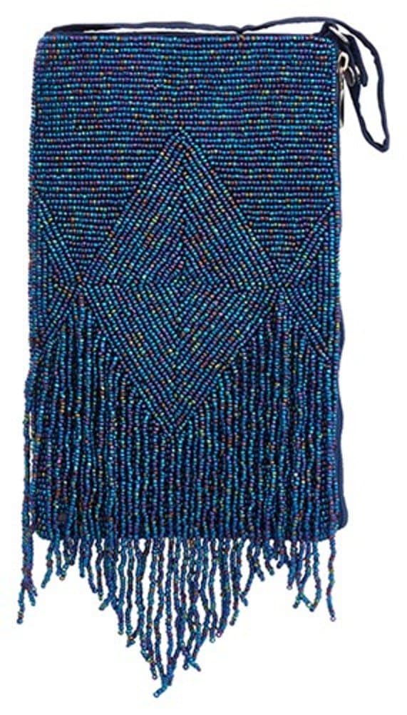 Bamboo Trading Company Cell Phone or Club Bag, Midnight Fringe