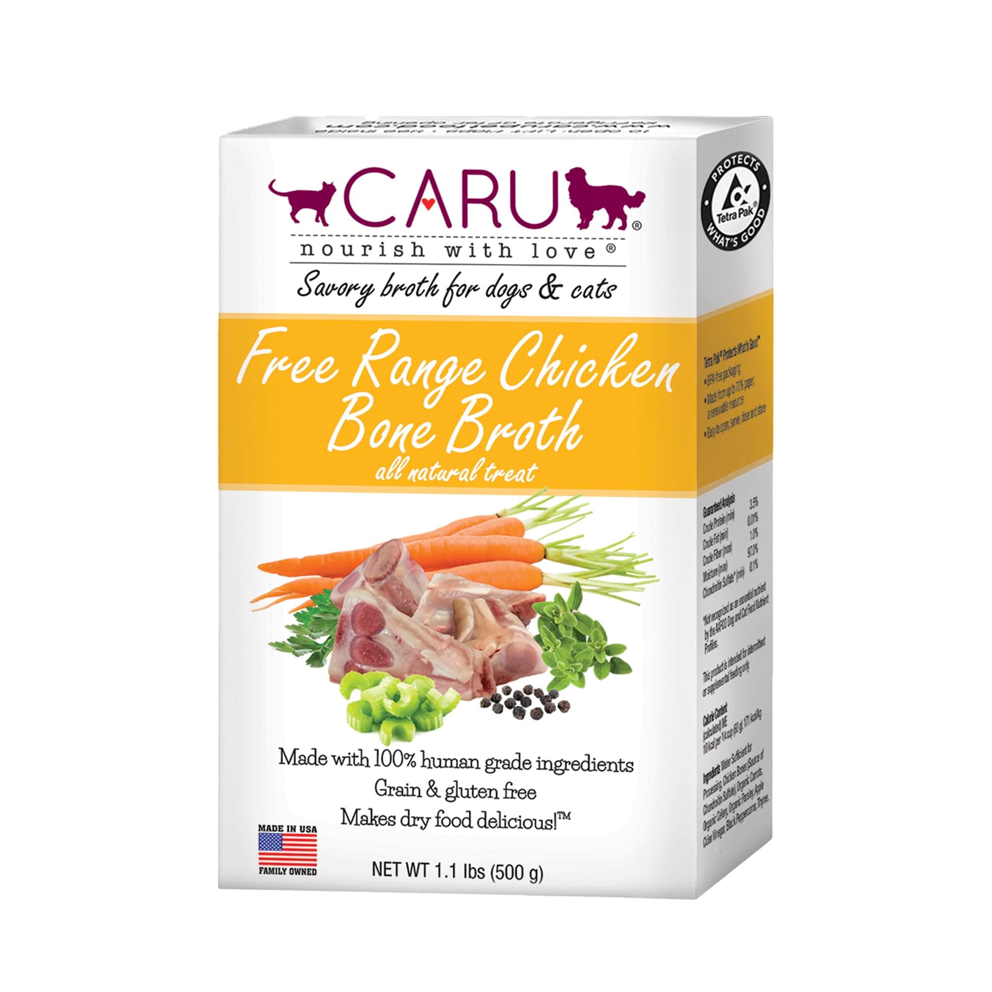 CARU Bone Broth Free Range Chicken Bone Broth 500gr Cat & Dog Food