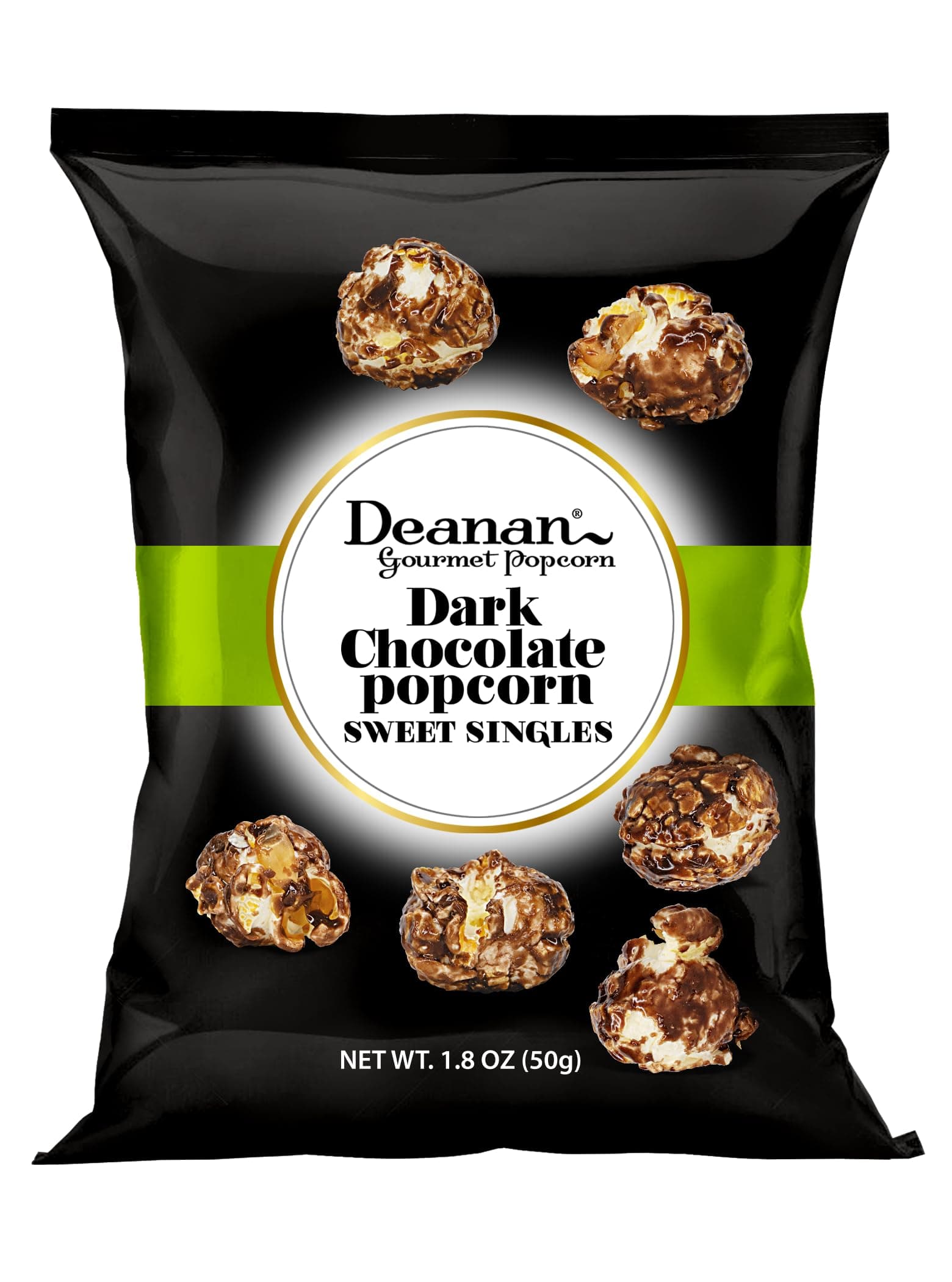 DeananĀ® Dark Chocolate Popcorn "Sweet Singles" 12 count (1.8 oz each)