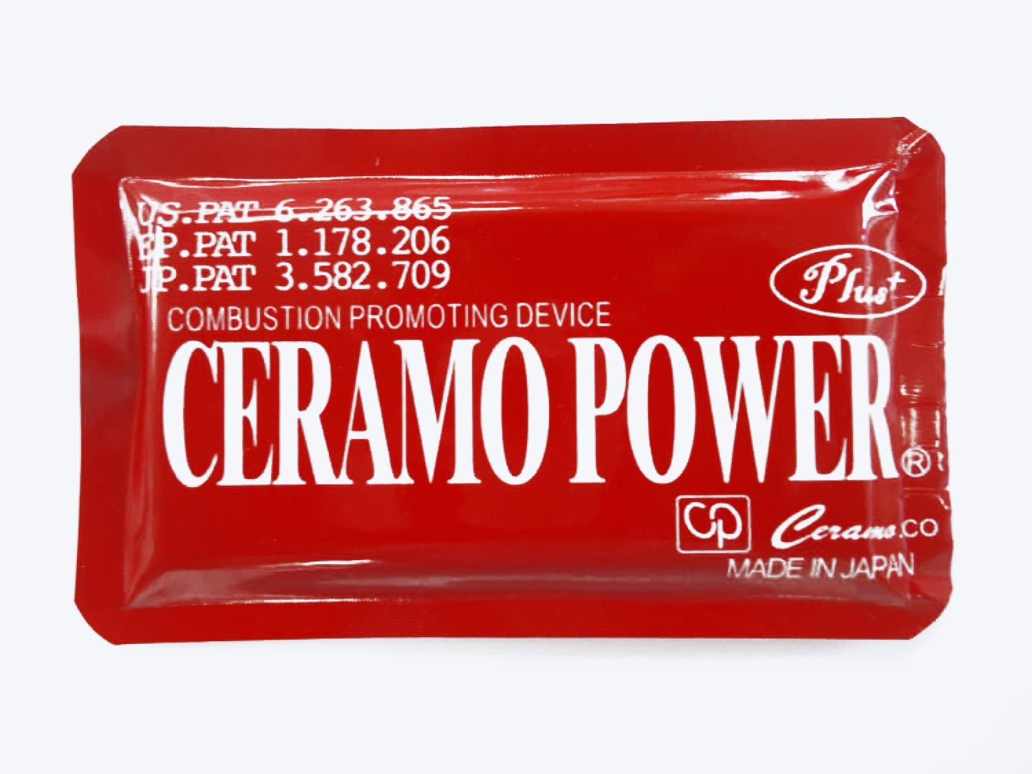 SINTECHNOCPPlus Red Ceramo Power Automotive Saving Fuel Device for Gasoline, Diesel or Hybrid Car Engine and Clean Air Pollution