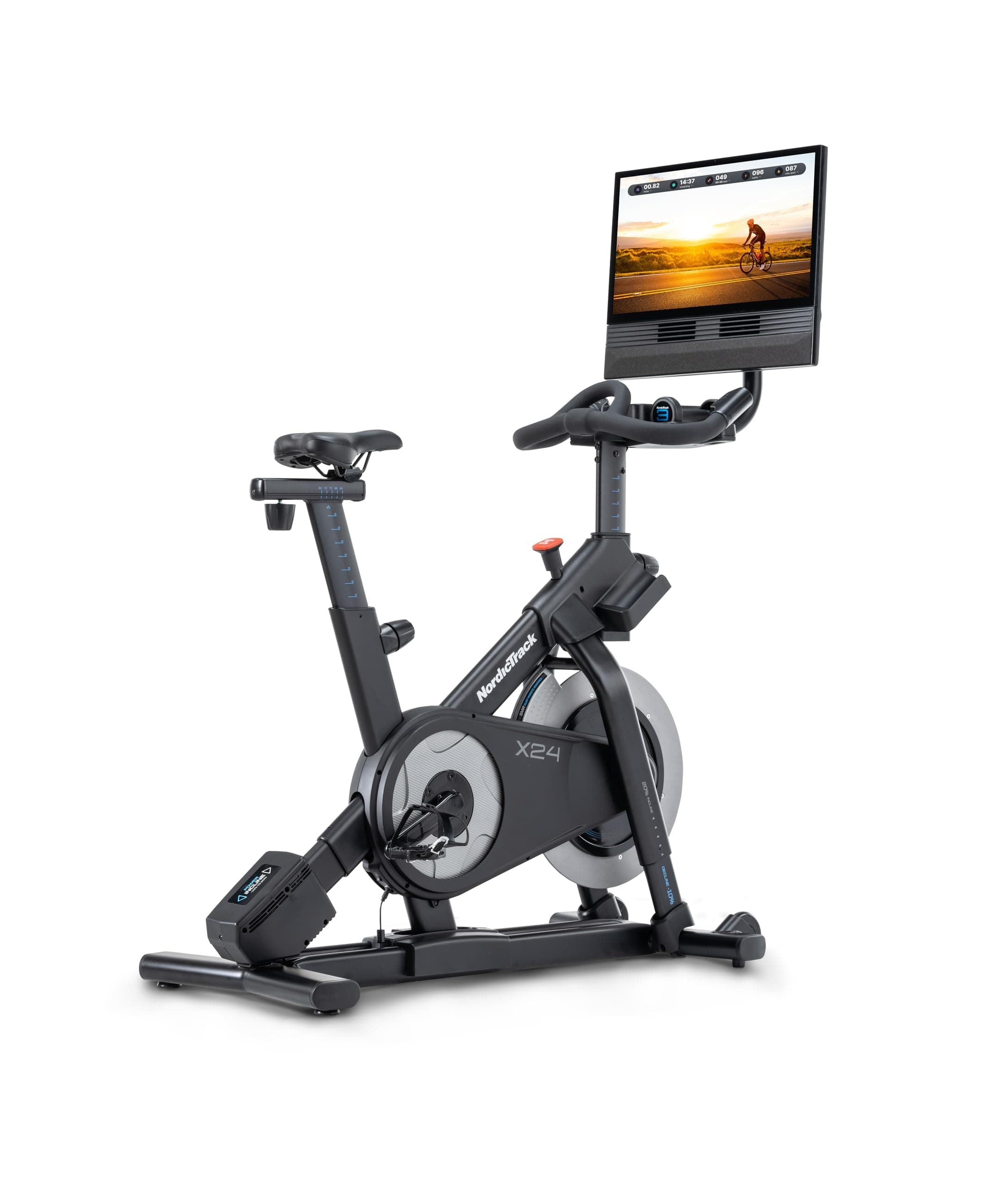 S22i, X24, and Studio 24 Exercise bikes, Spinning bike, Studio bike, 24 levels of digital resistance, Silent Magnetic Resistance