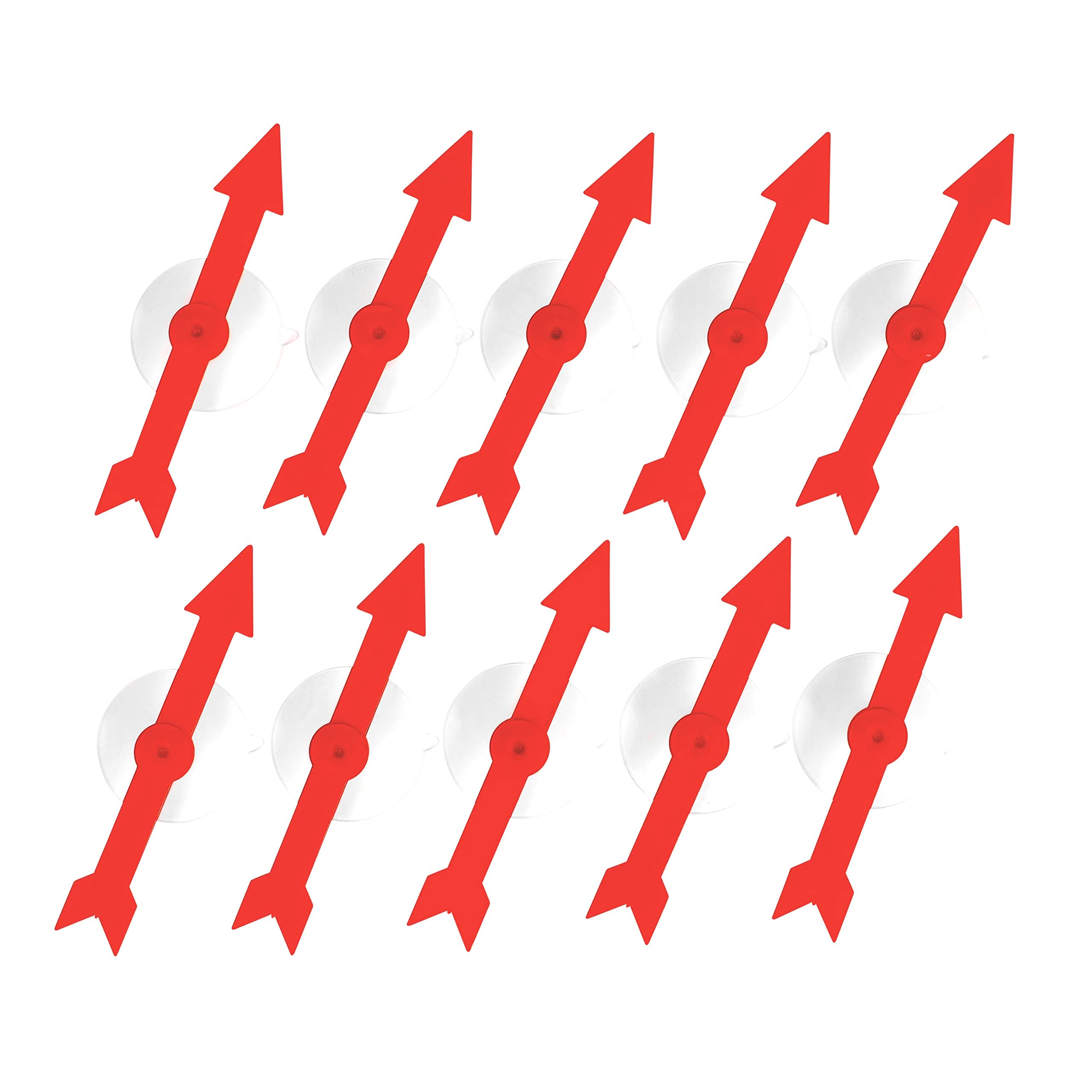 Edx Education Suction Spinners - Set of 10 Math Game Spinner