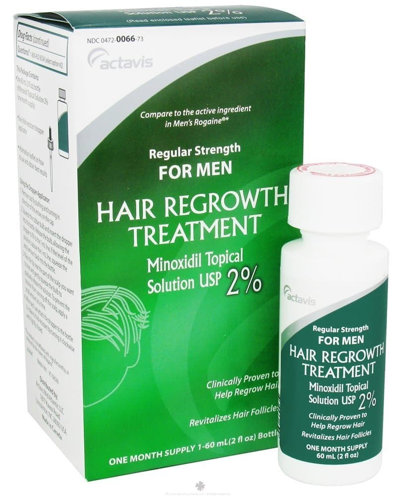 MINOXIDIL SOL 2% Men ***ACT Size: 60 ML