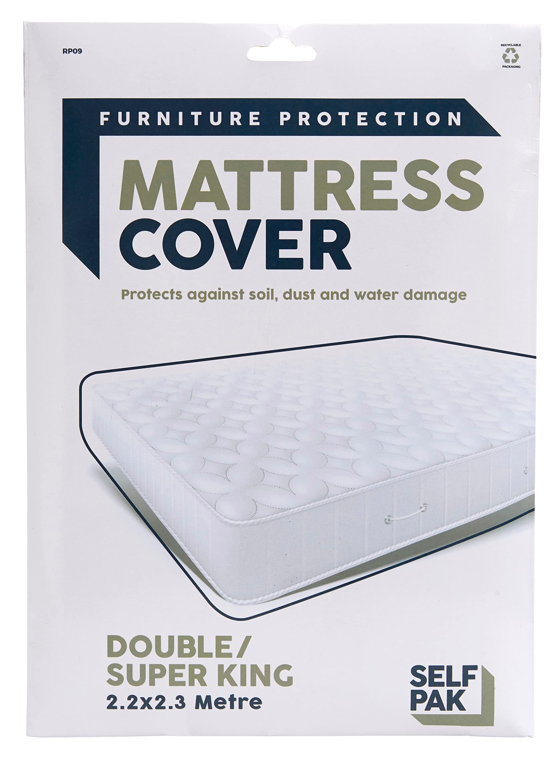MATTRESS COVER Double / King / Superking for Moving or Storage (Large Polythene bag). It is manufactured to the standard required by Removal Companies and is sufficiently strong for normal use.