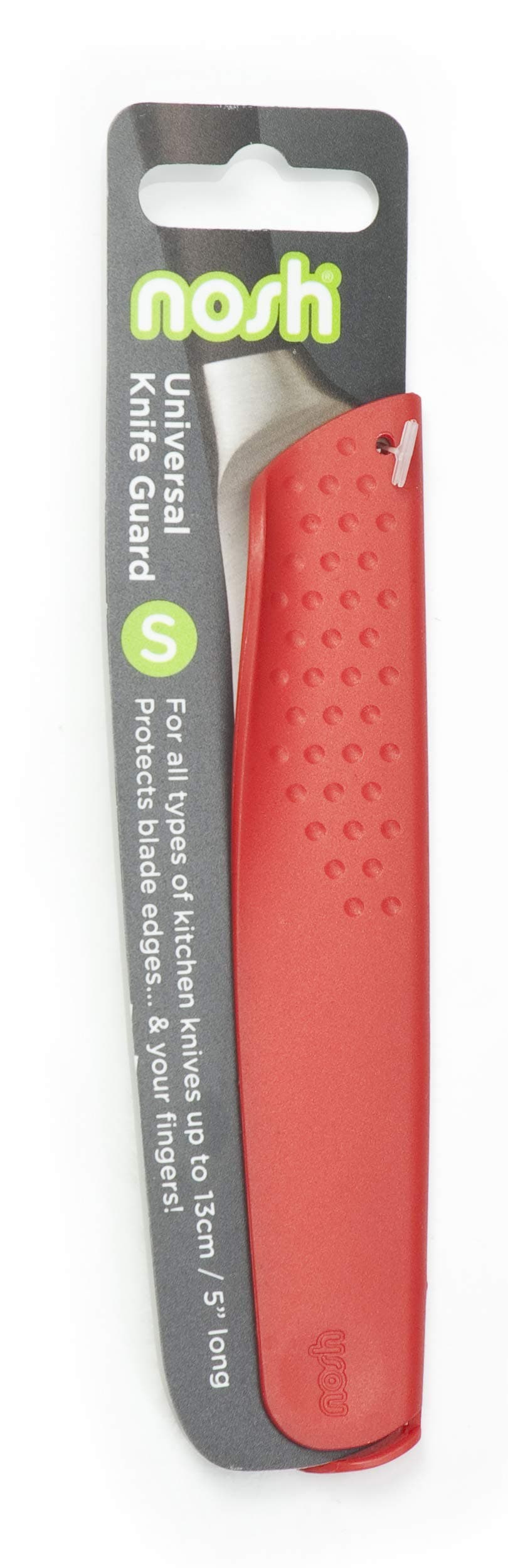 Small Universal Knife Guard Blade Cover/Protector - Red