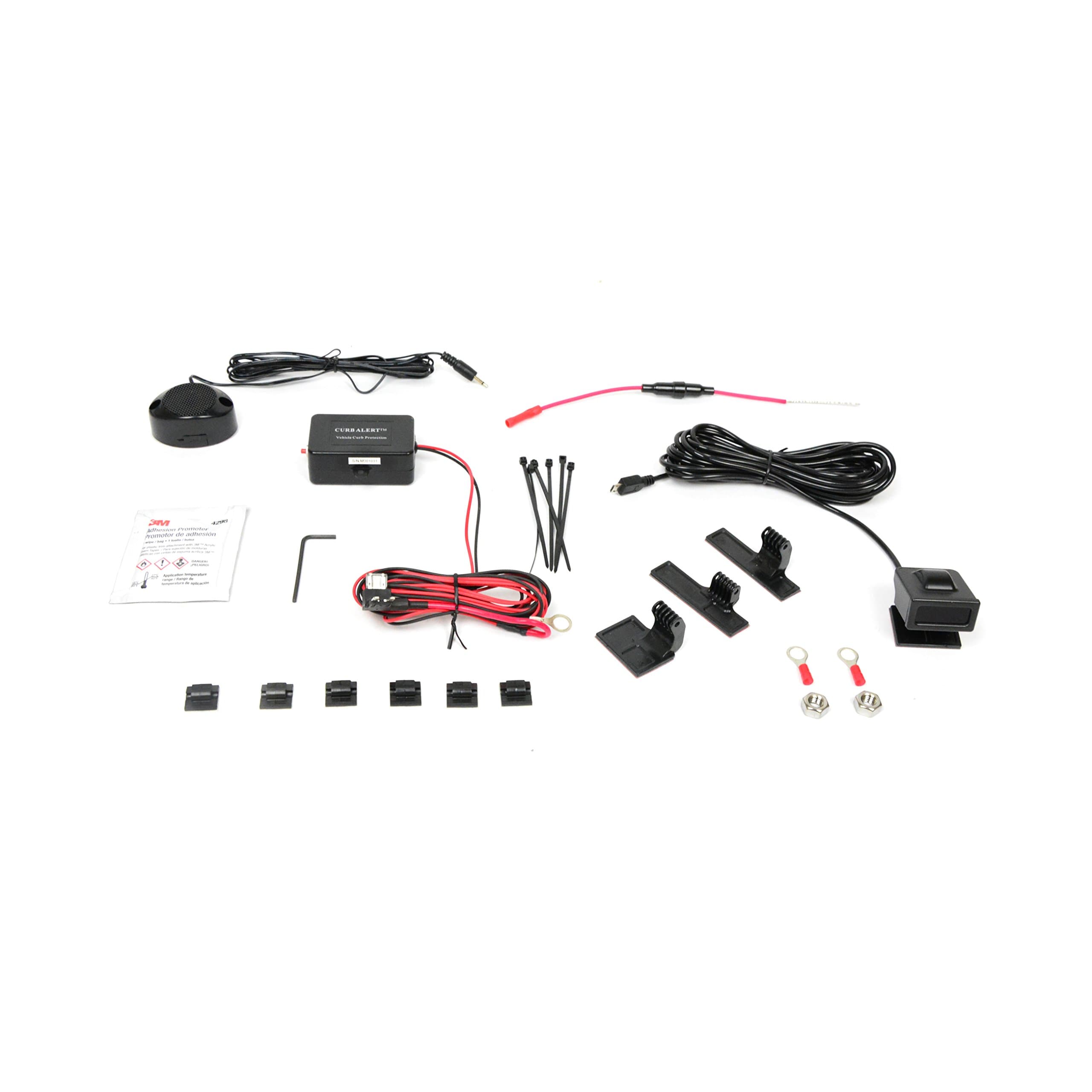 Brandmotion5000-CA12 Curb Alert Parking Sensor for Corvette C5/C6, Black