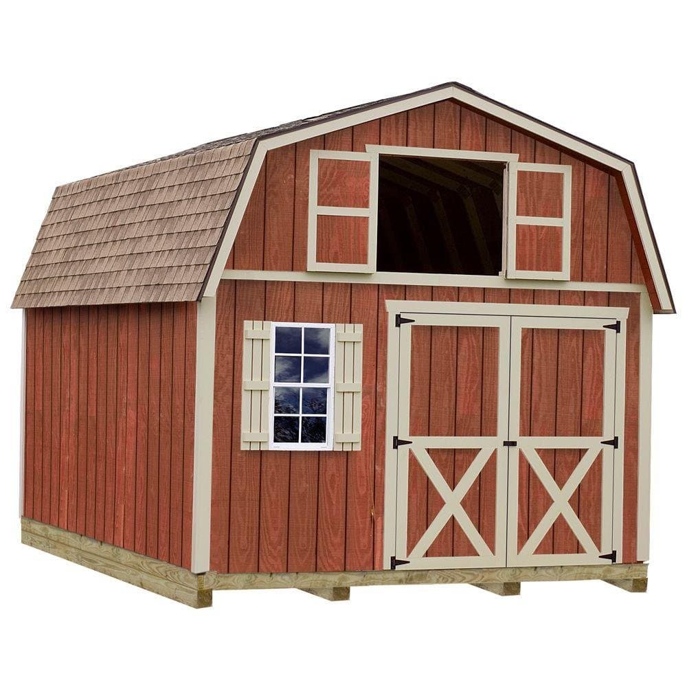 Best Barns Millcreek 12 ft. x 20 ft. Wood Storage Shed Kit millcreek_1220