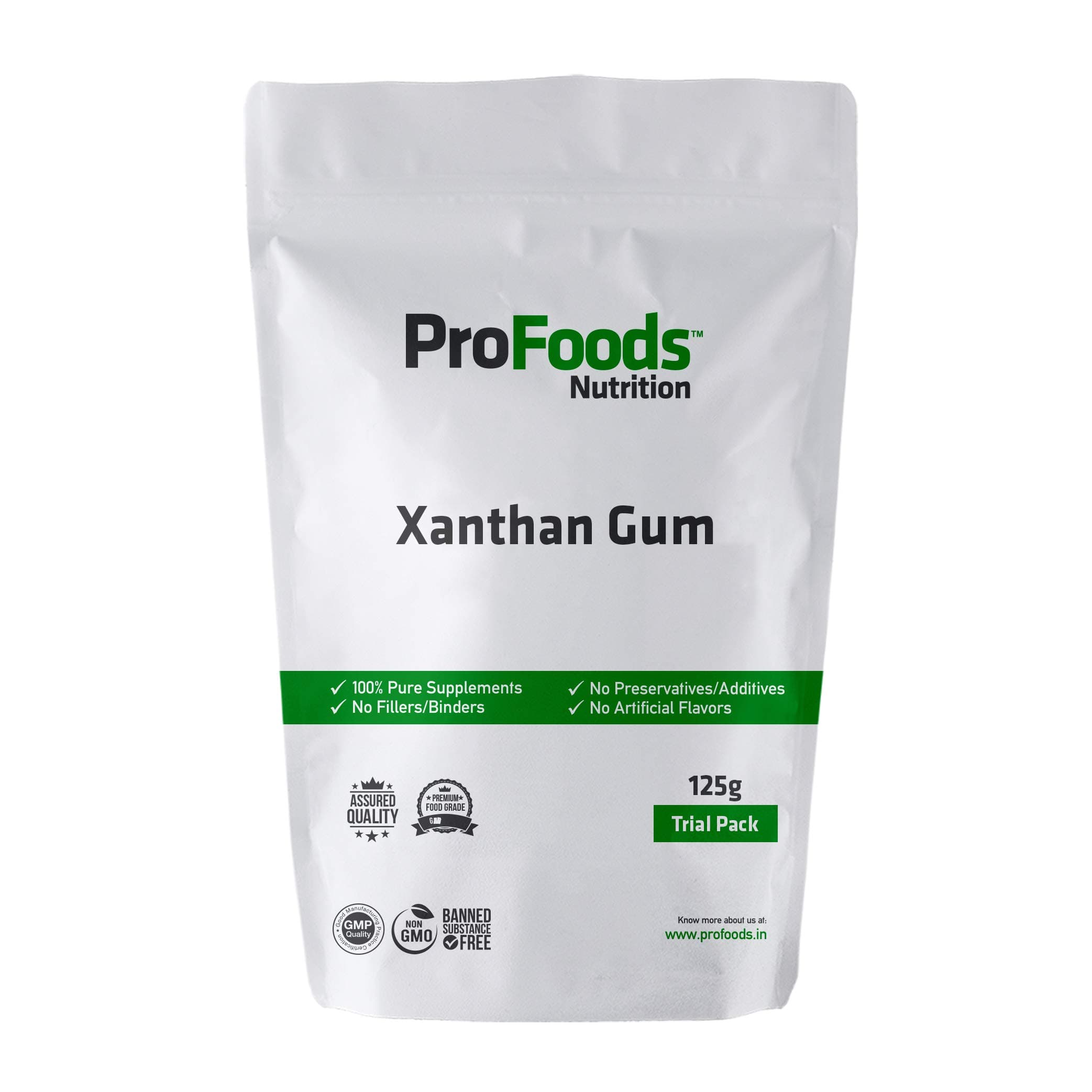 Profoods Xanthan Gum 200mesh Powder (125 grams)