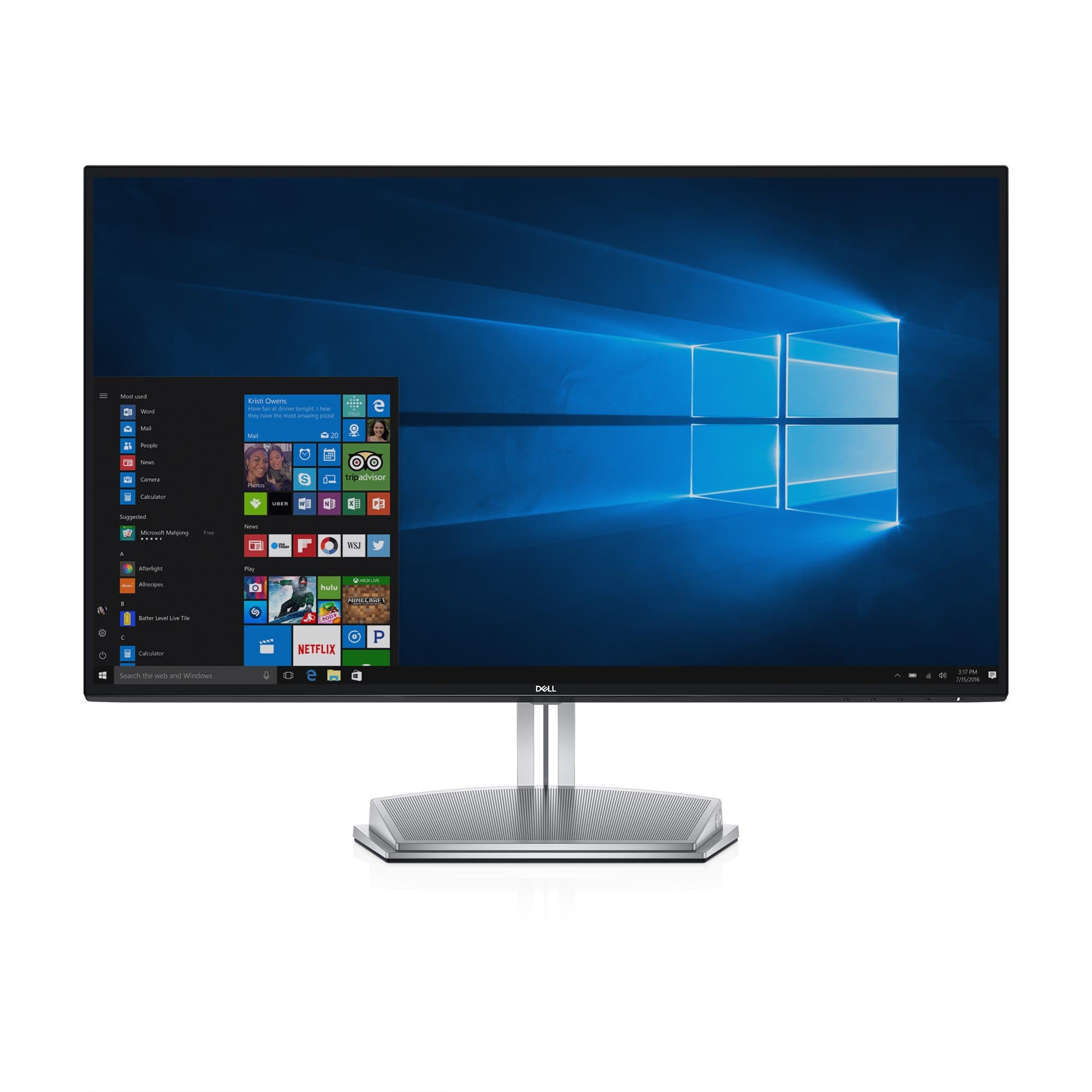 DellSeries Screen LED-Lit Monitor 27" Black (S2718H)
