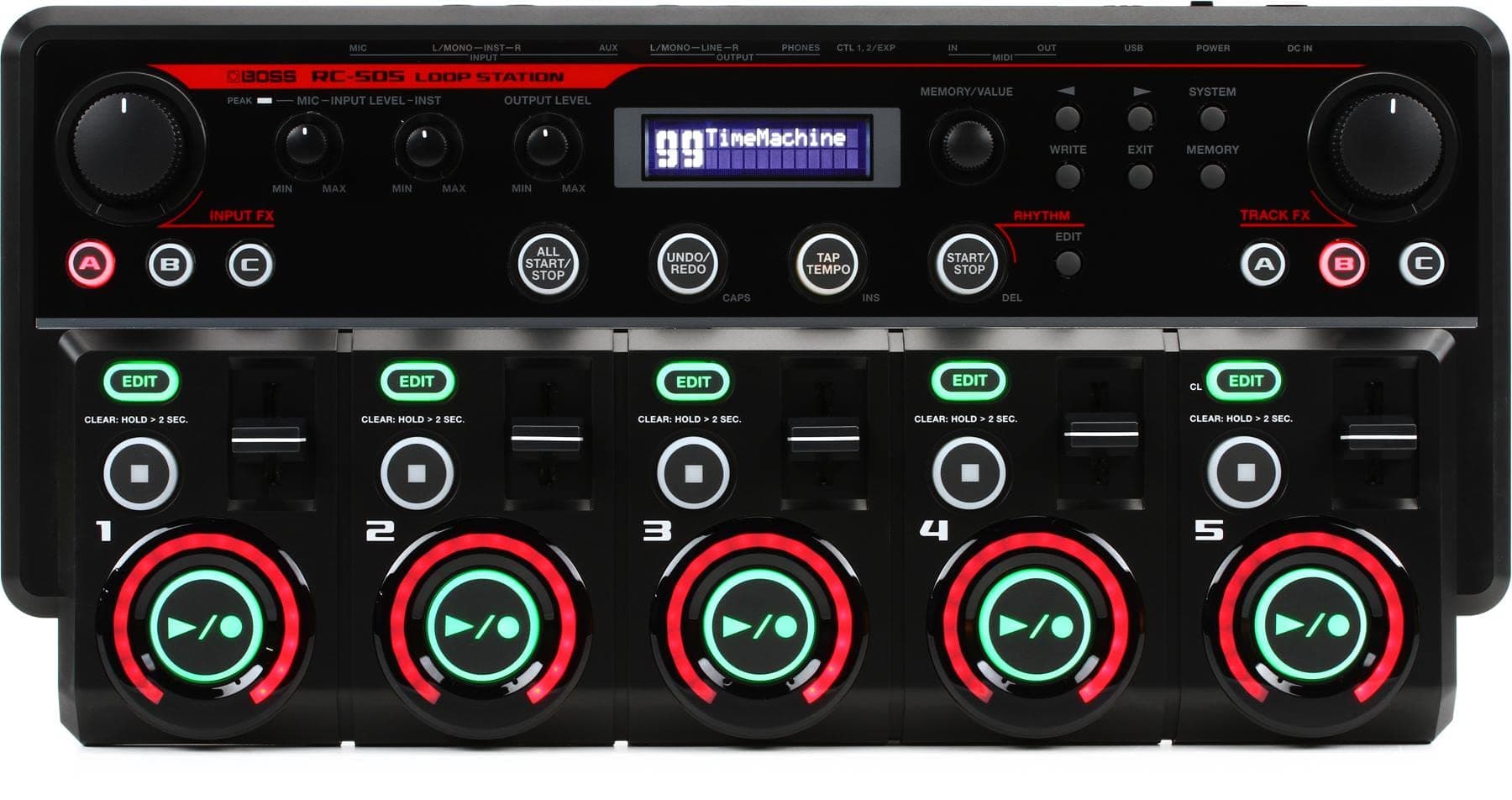 BOSS Powerful Flagship Tabletop Loop Station (RC-505)