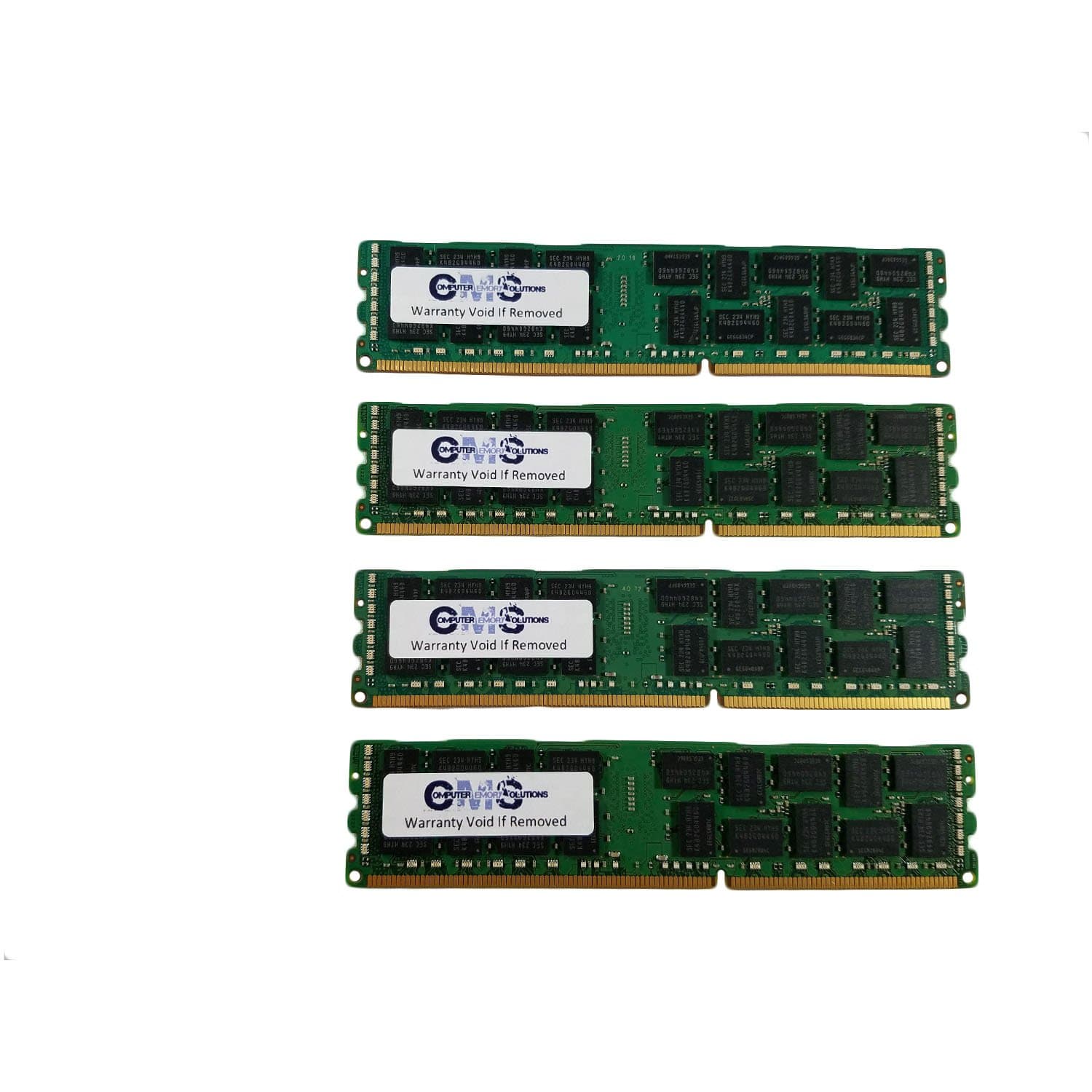 CMS 64GB (4X16GB) Memory Ram Compatible with Intel S2600CO, S2600CP, S2600CP2, S2600CP4 for Server Only - B113