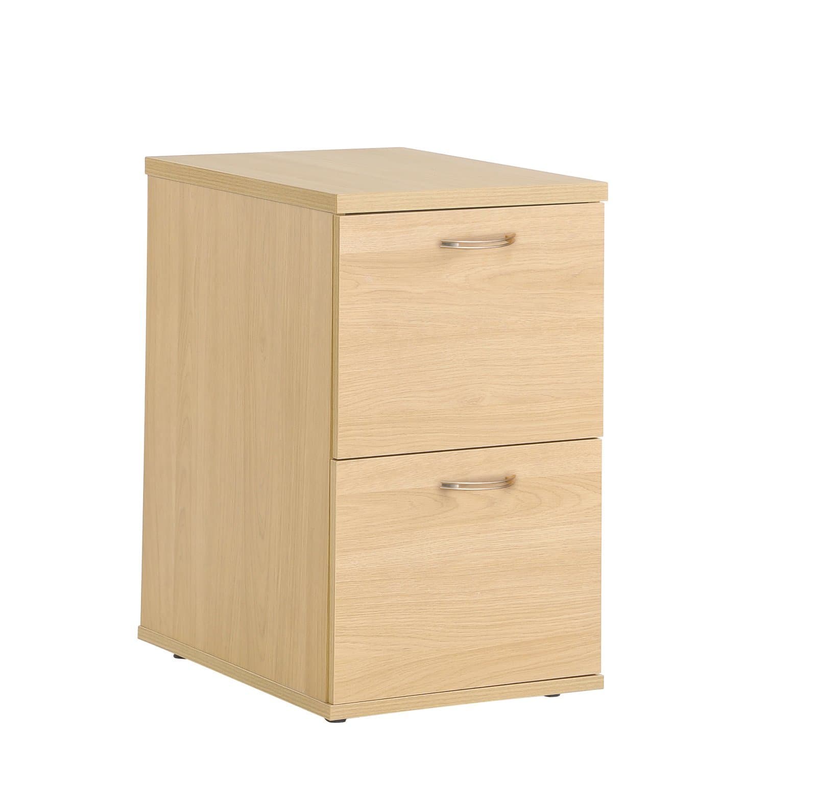 DAMS Home Office 2 Drawer Filing Cabinet-Blonde/Oak, 60x41x69.4 cm