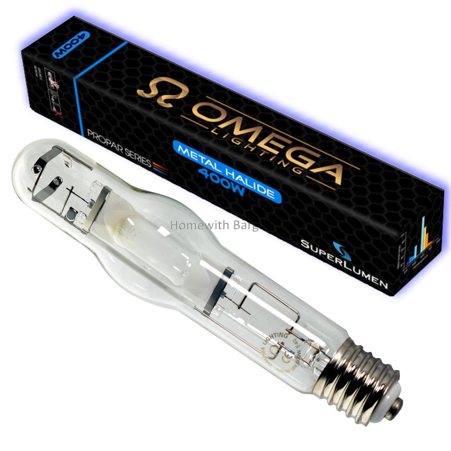 400w METAL HALIDE (MH) Grow Light Veg Bulb for Vegetative Growth Stage Hydroponics