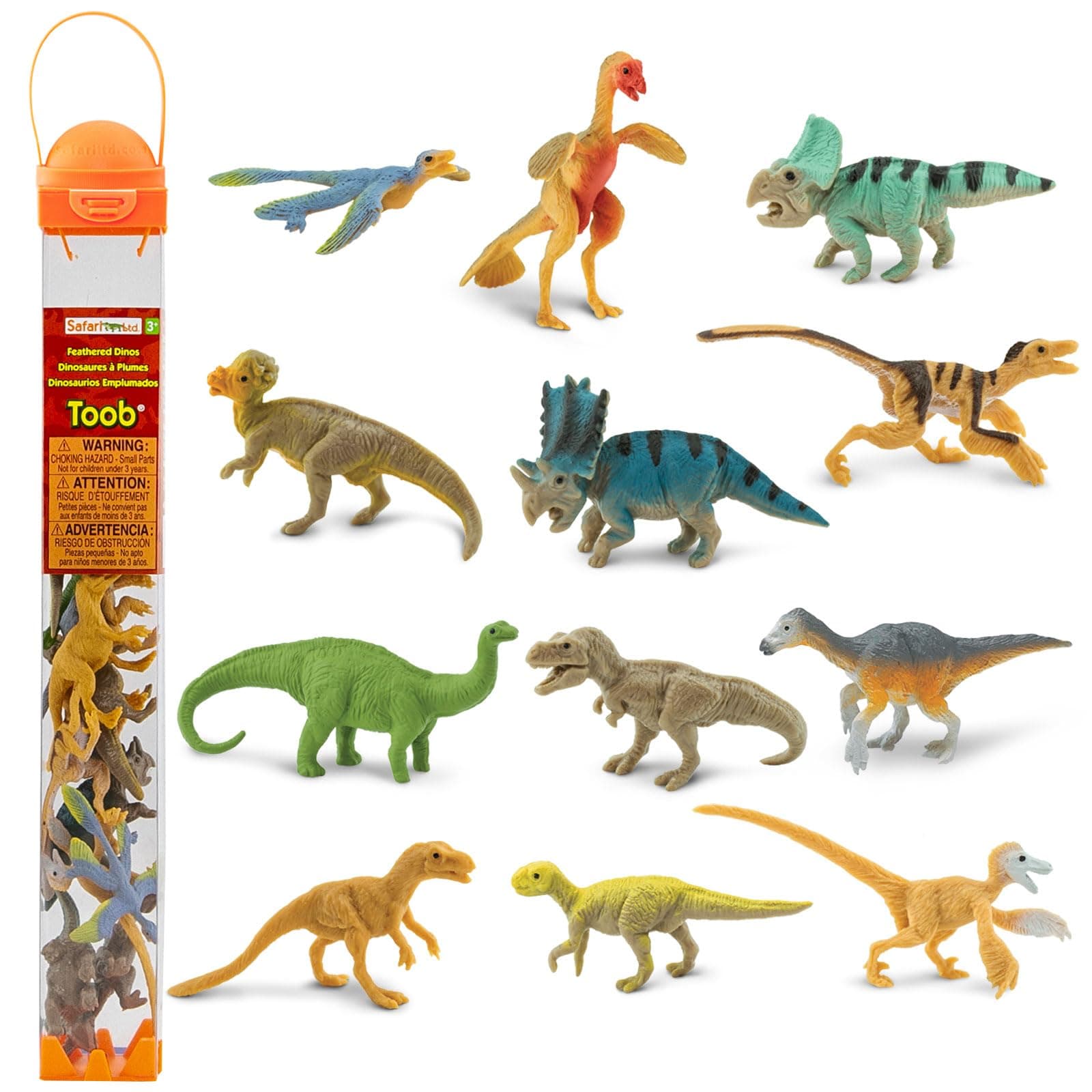 Safari Ltd. Feathered Dinos TOOB