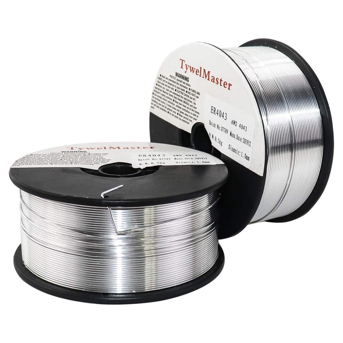 AWS A5.10 ER4043 Aluminum MIG Welding Wire Al-Si Alloy 0.5KG dia 0.8/1.0/1.2mm suitable for aluminum TIG MIG Welding (1.0mm/.04")