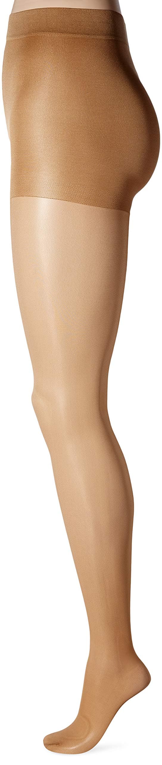 womens Medium Support Leg Control Top Pantyhose, 1 Pair