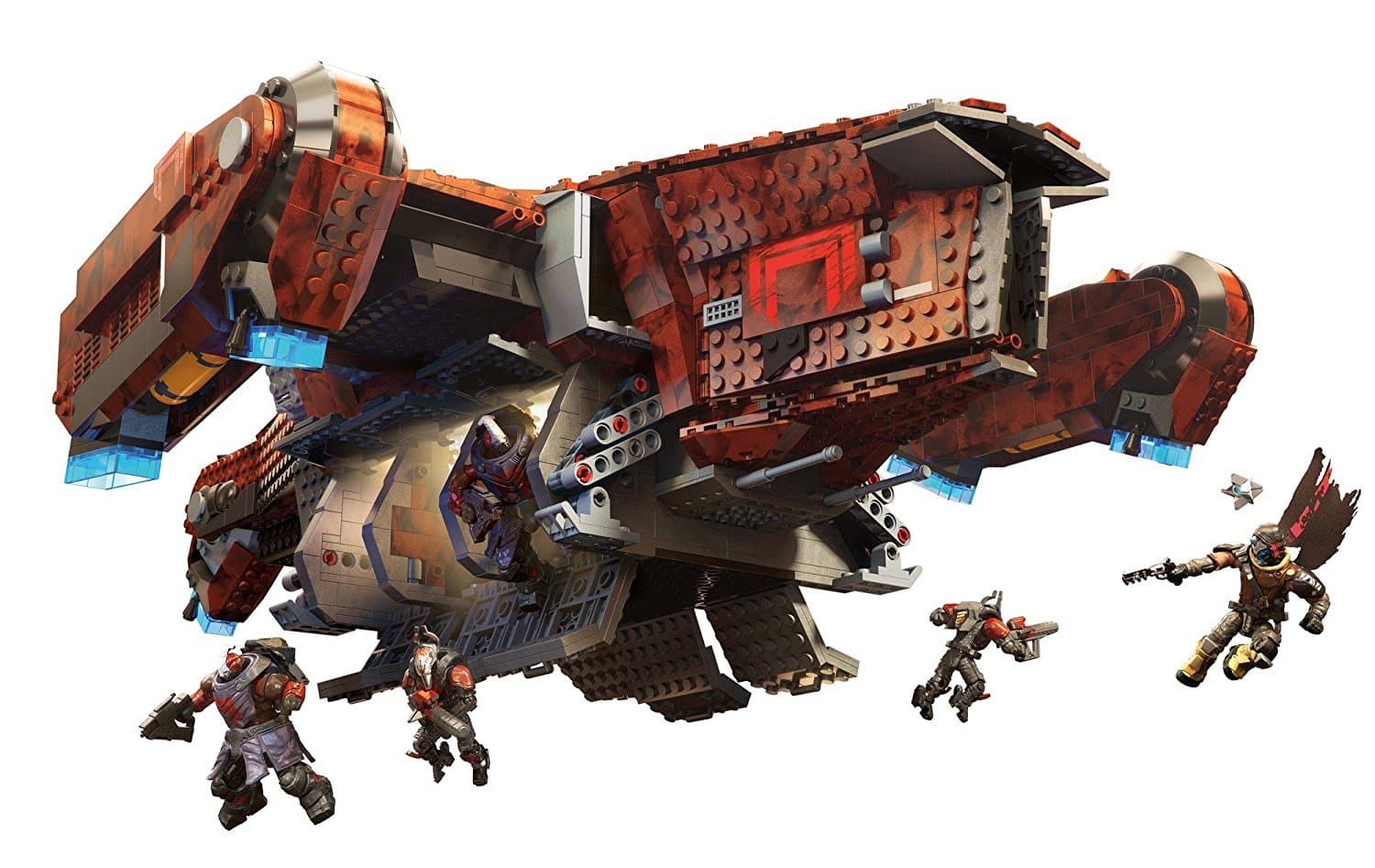Mega Construx Destiny Cabal Harvester Dropship