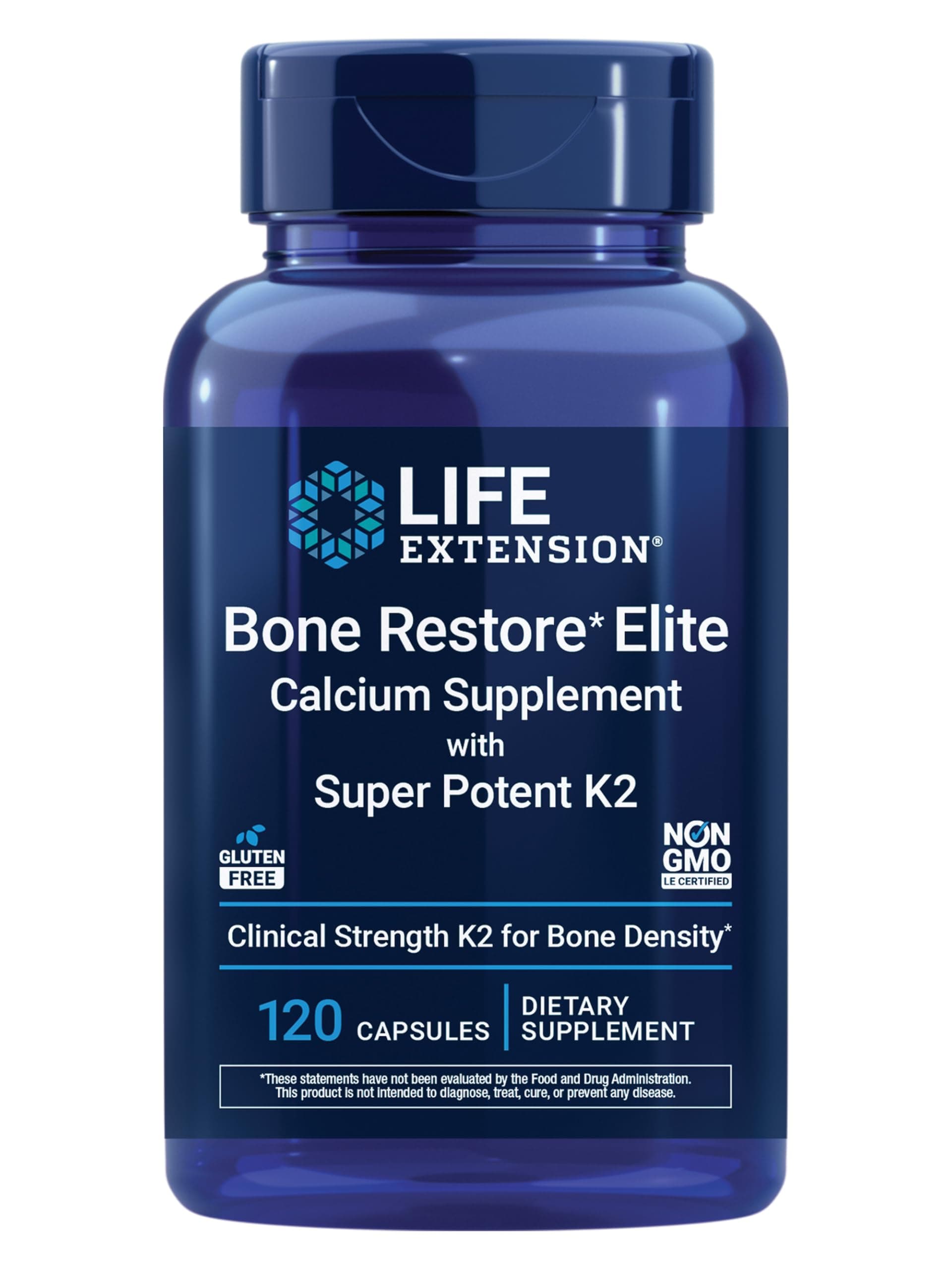 Bone Restore Elite, With Super Potent K2, 120 Capsules