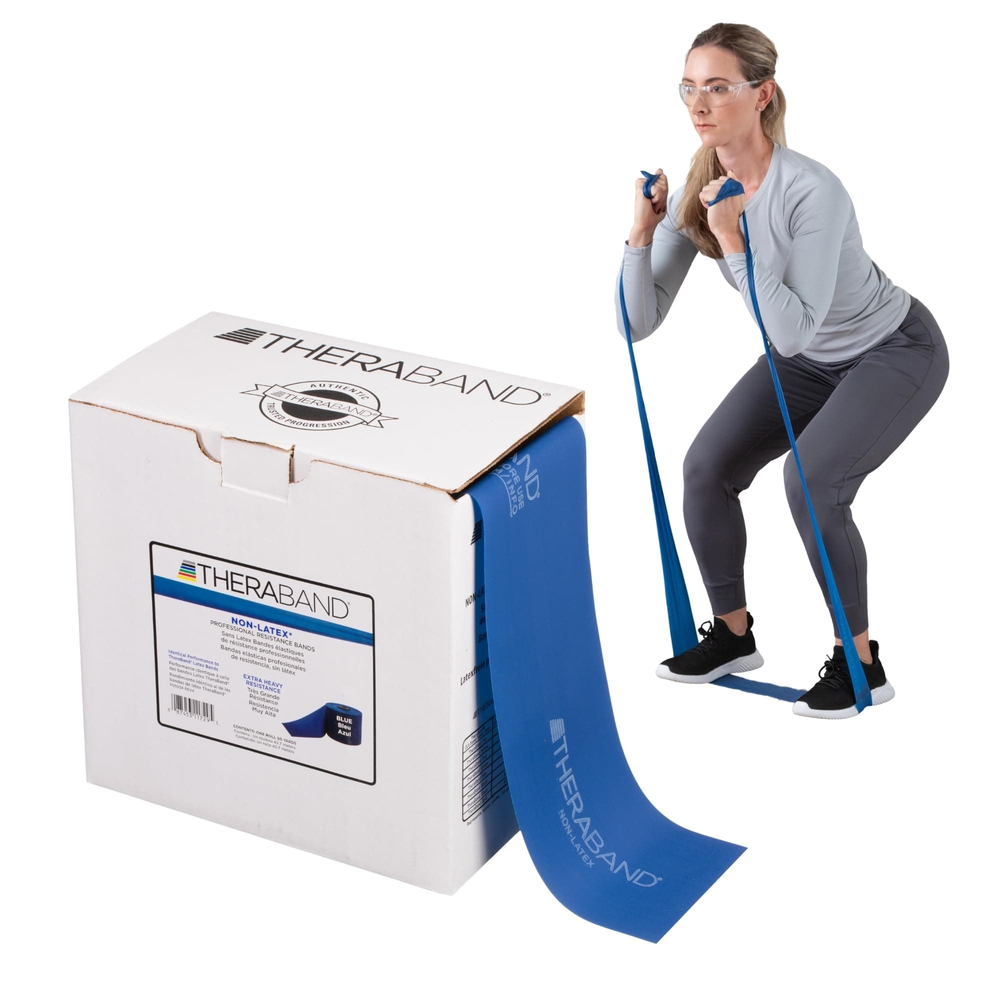 Resistance Band, Special Heavy, 50-Yard Roll, Elastic Band for Exercise