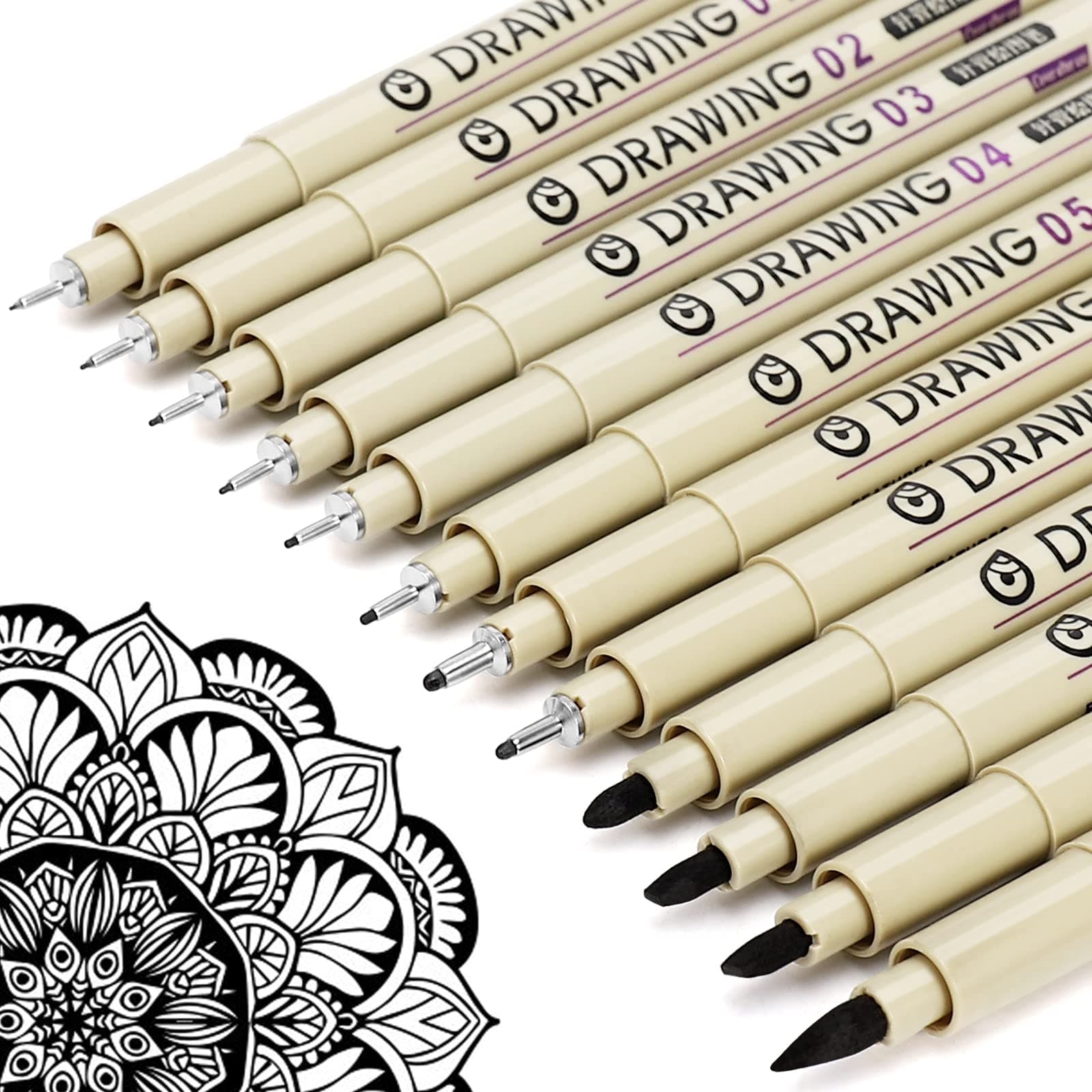 Muchcute Micro Fineliner Drawing Pens